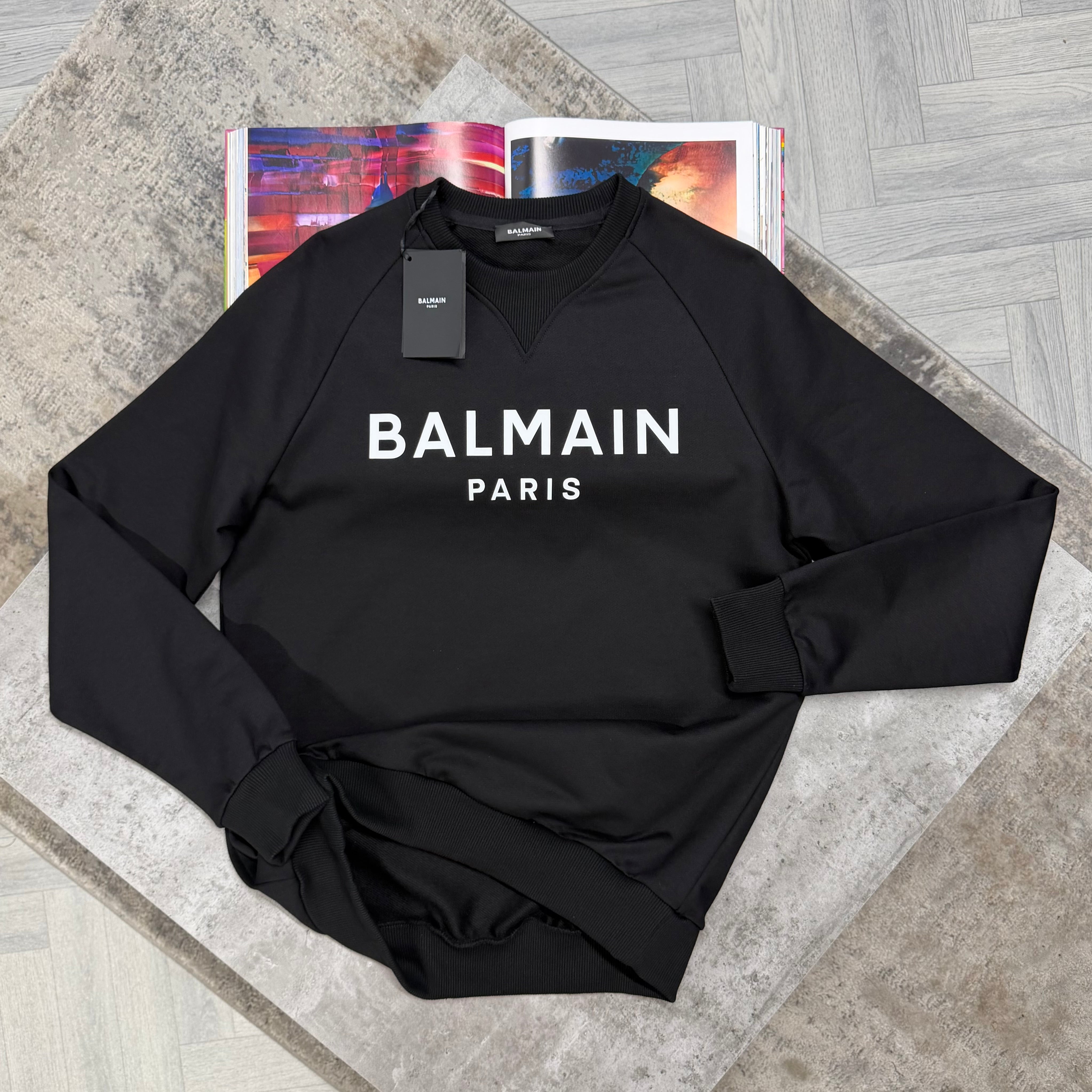 BLM LOGO JUMPER - BLACK