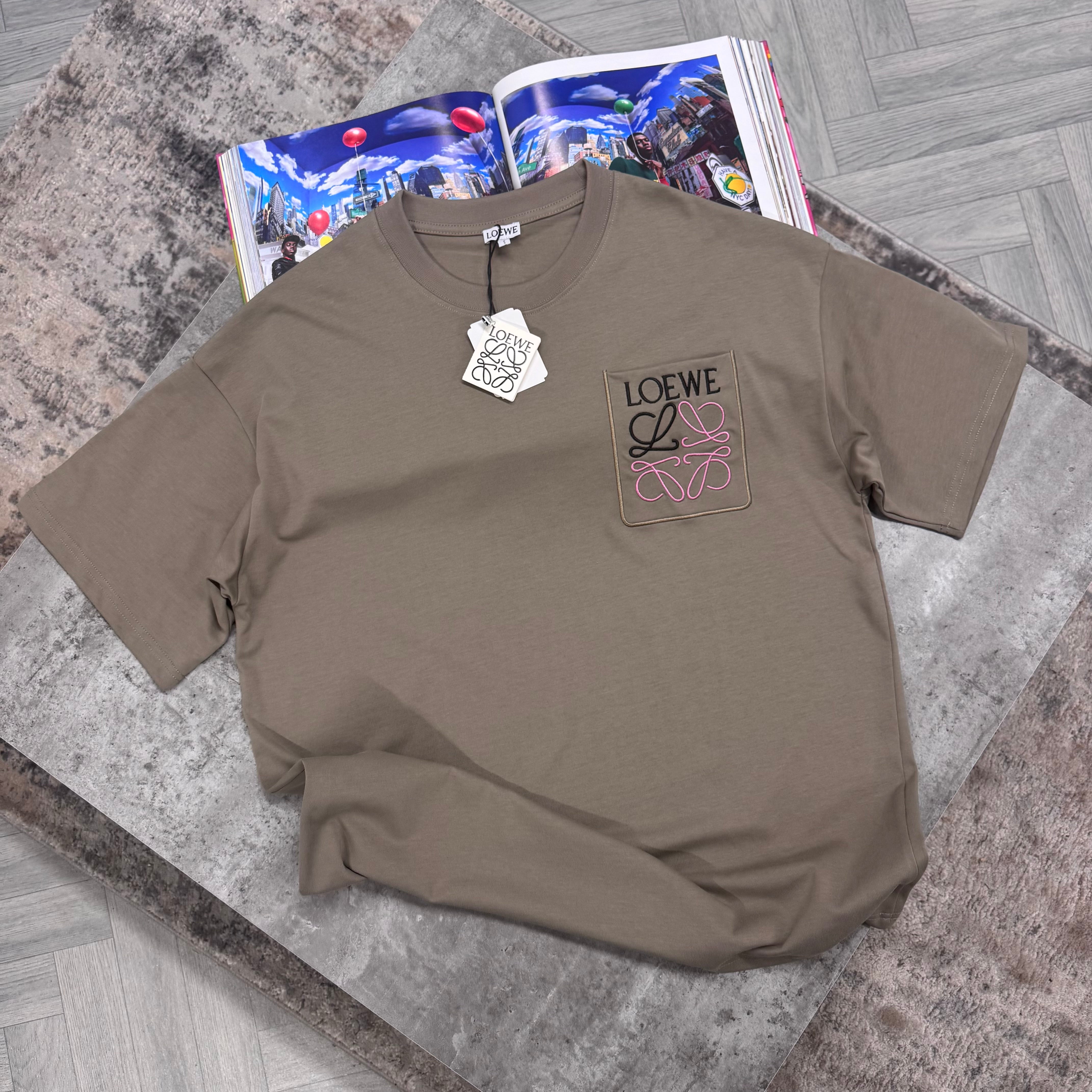 LWE POCKET LOOK T SHIRT - KHAKI