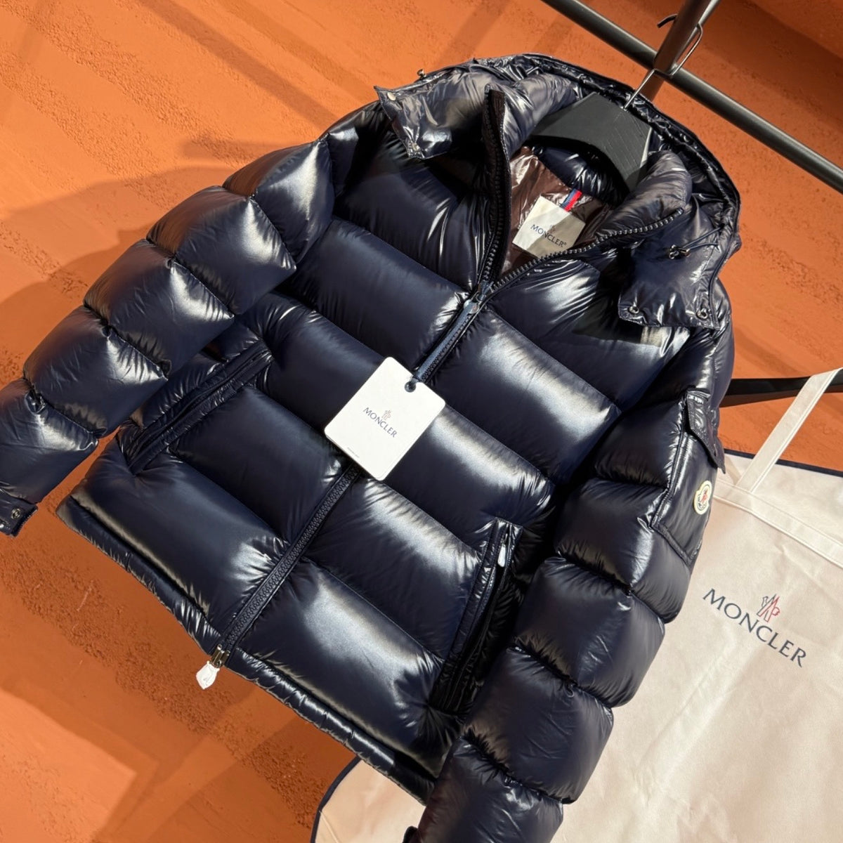 (PRE ORDER) MNCLR MAYA COAT - NAVY