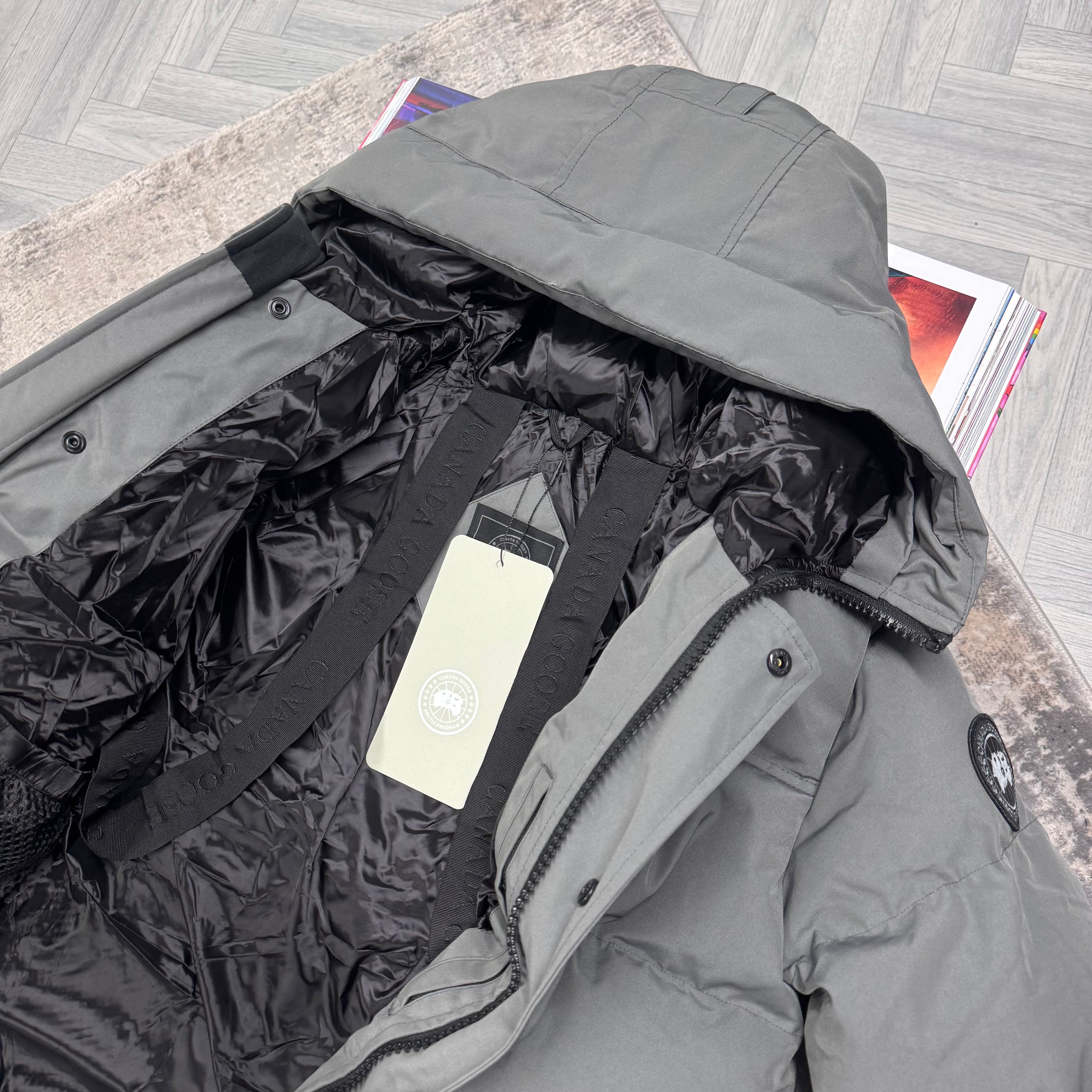CG BLACK BADGE MACMILLAN COAT - CHARCOAL
