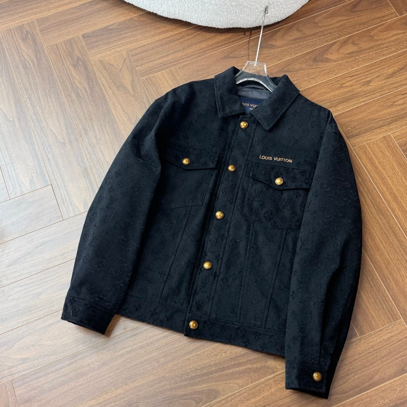 (PRE ORDER) LVE MONOGRAM JACKET - BLACK