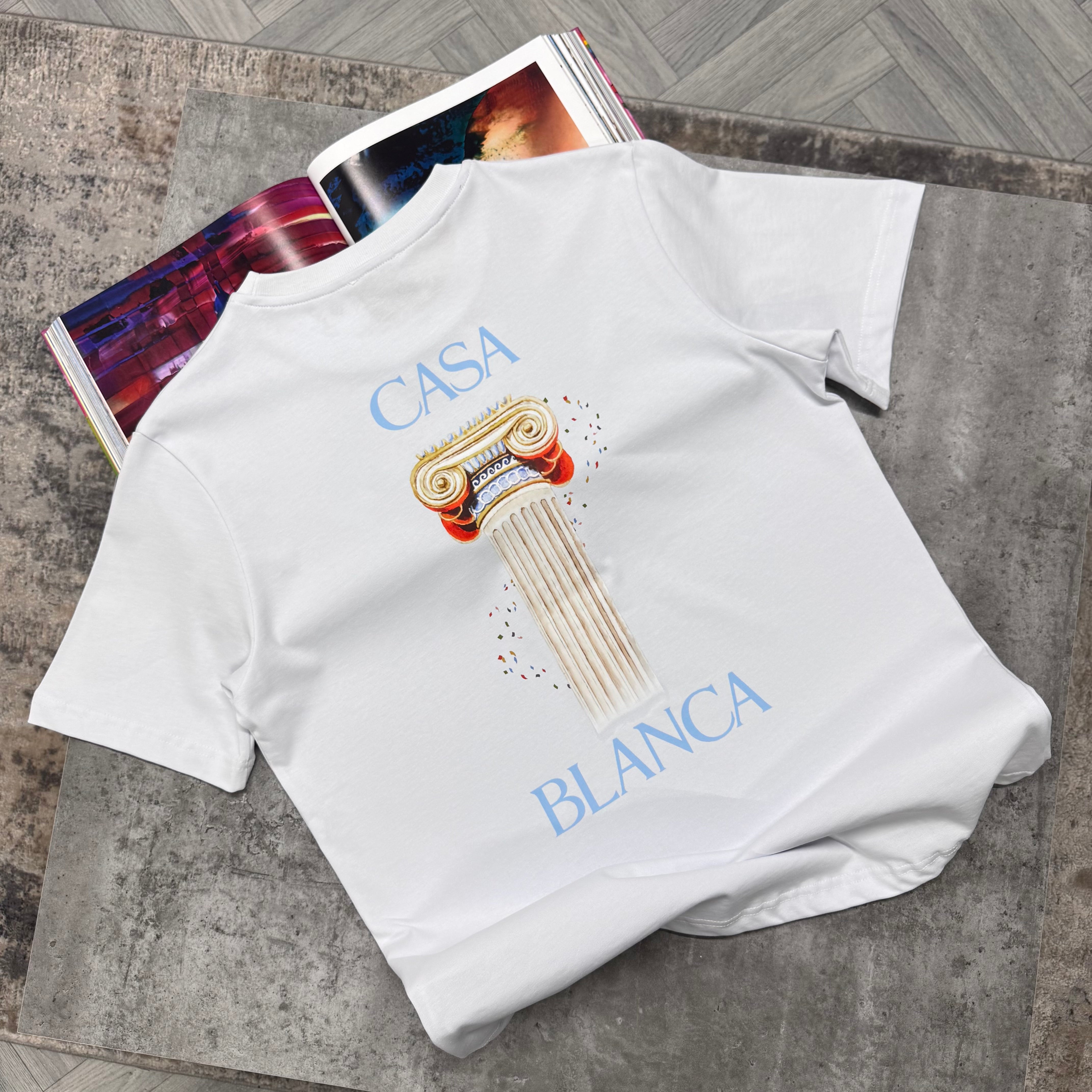 CB PILLAR T SHIRT - WHITE