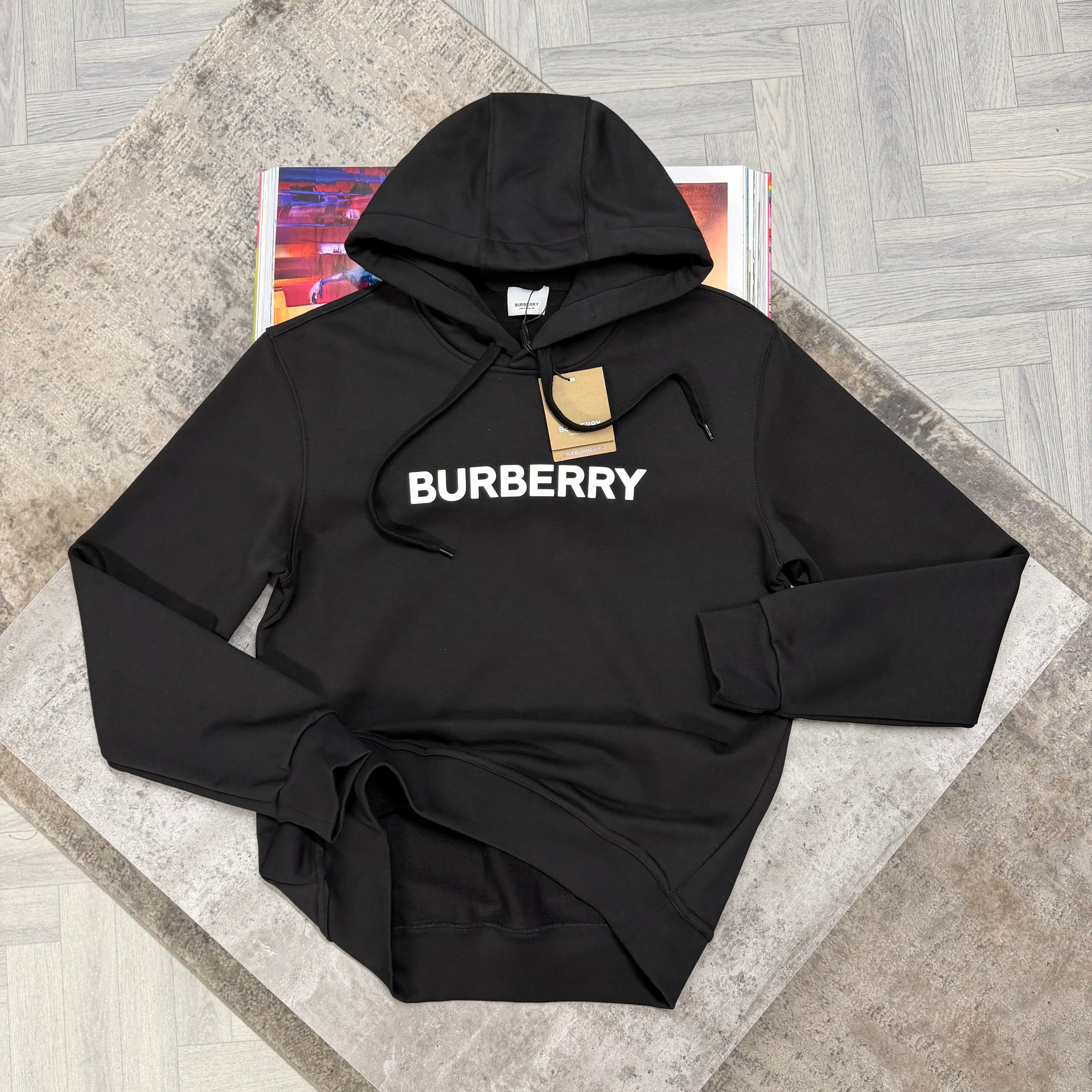 BBR LOGO HOODIE - BLACK
