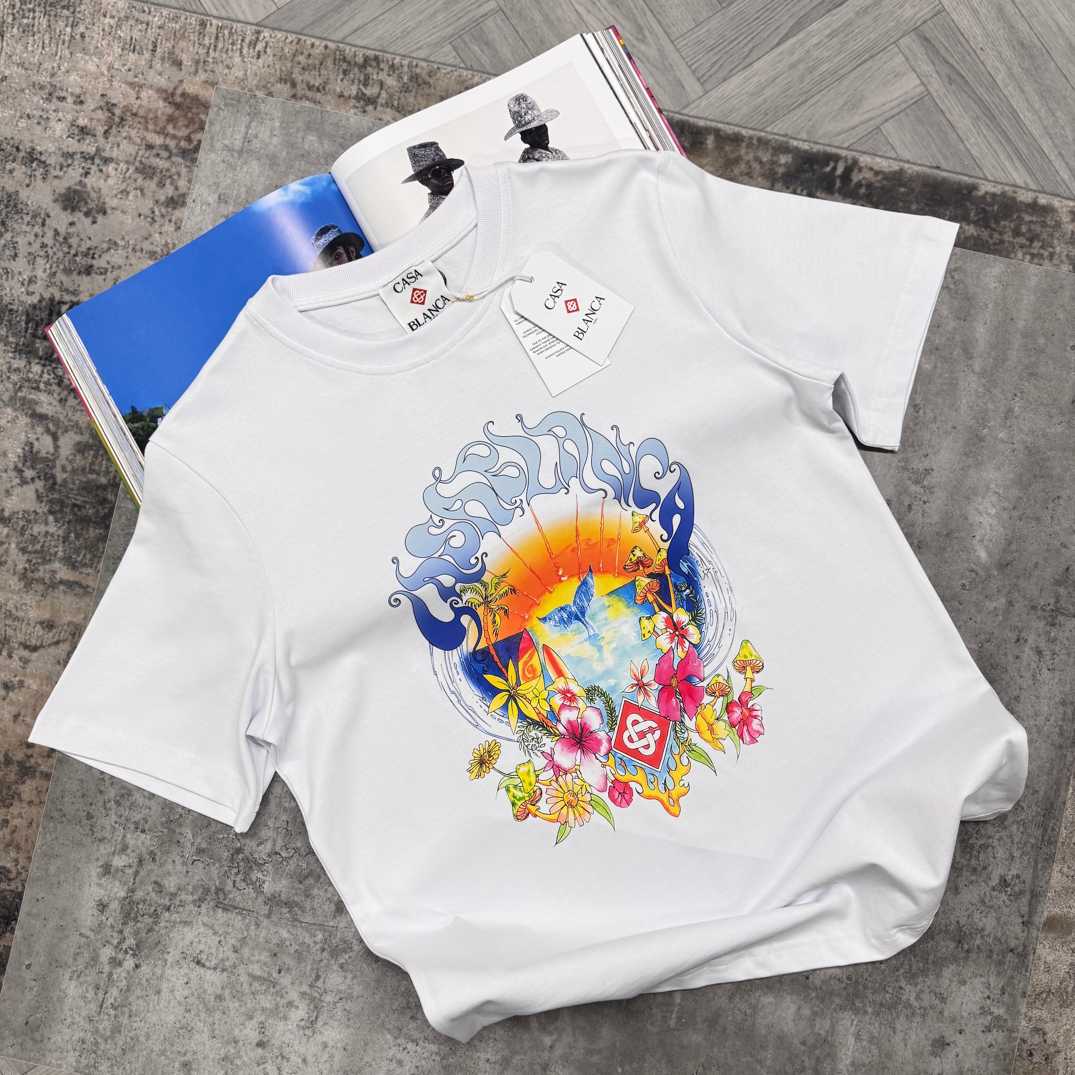 CASA SURF T SHIRT - WHITE
