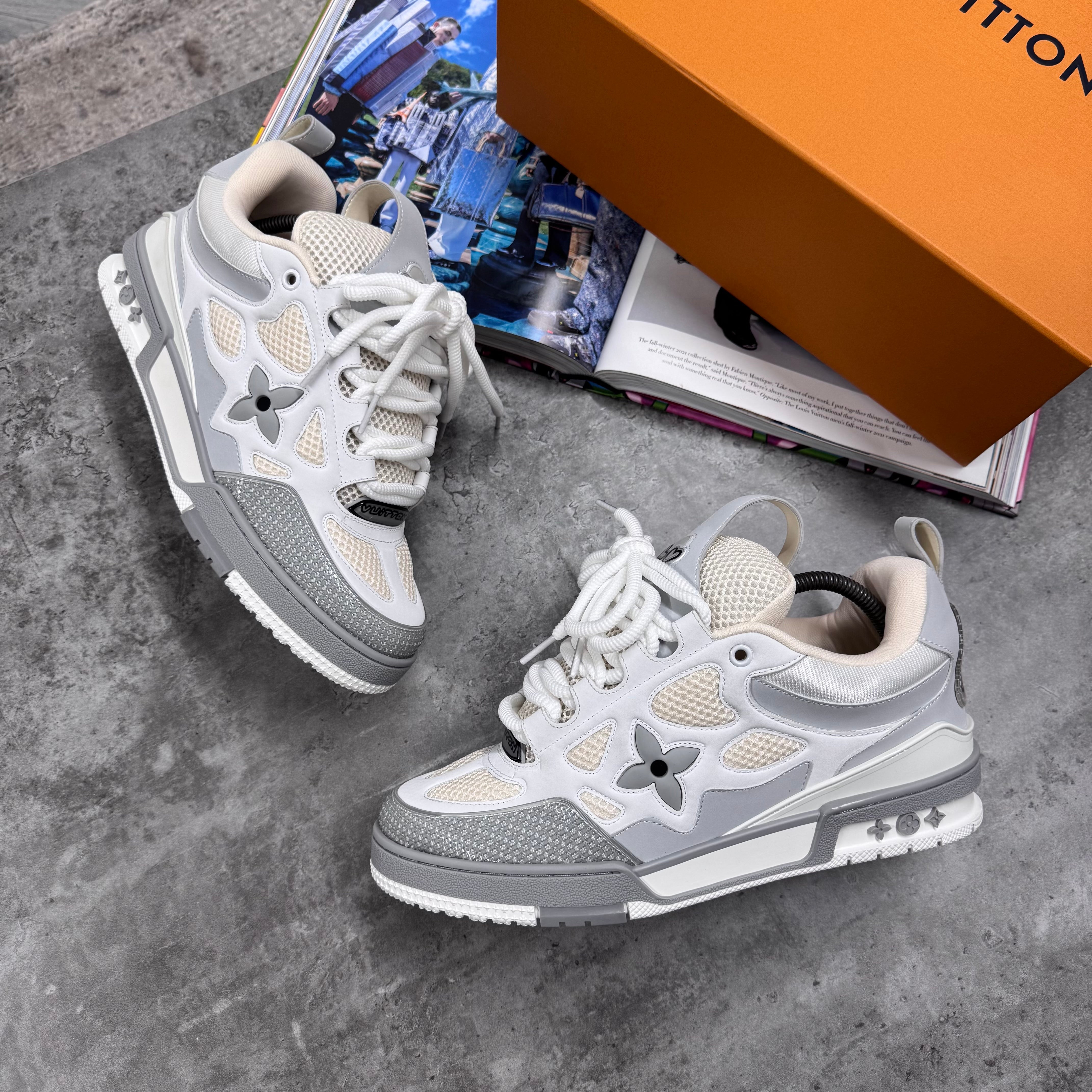 (PRE ORDER) LVE SKATE TRAINERS - GREY
