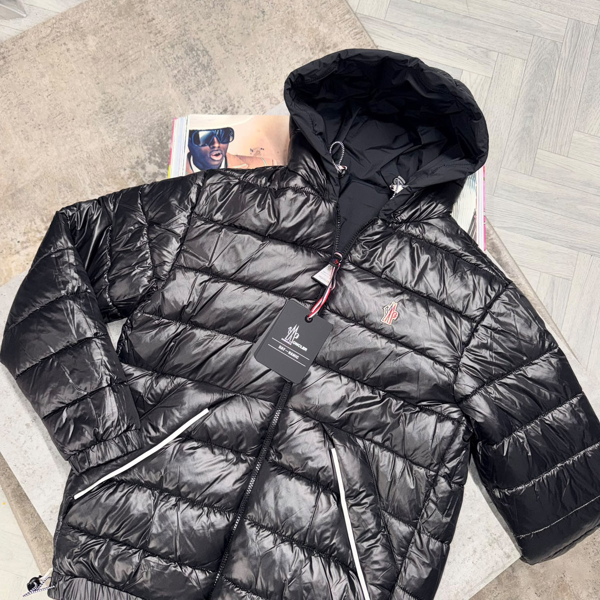 MNCLR BERGUN REVERSIBLE COAT - BLACK