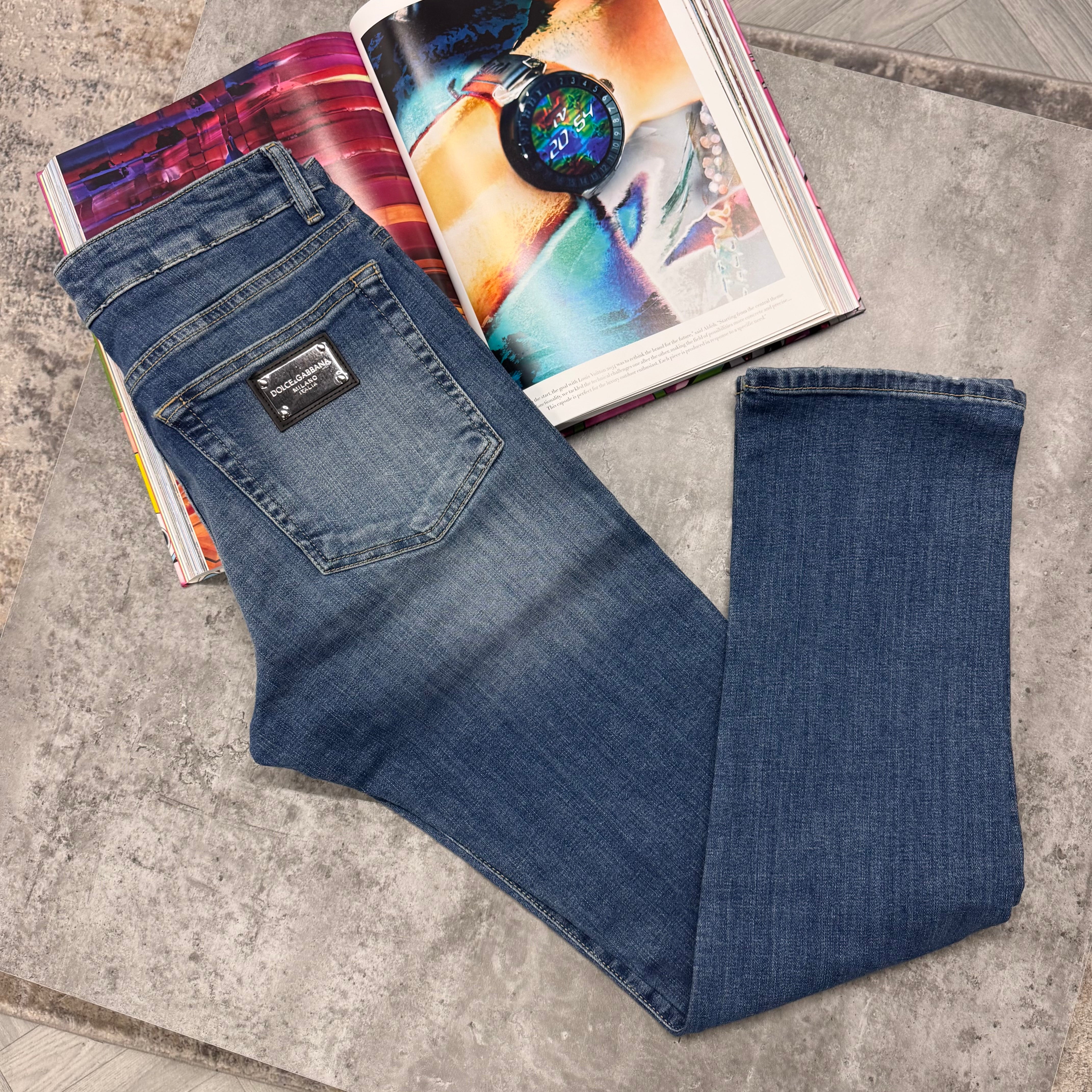 D&G JEANS - NAVY