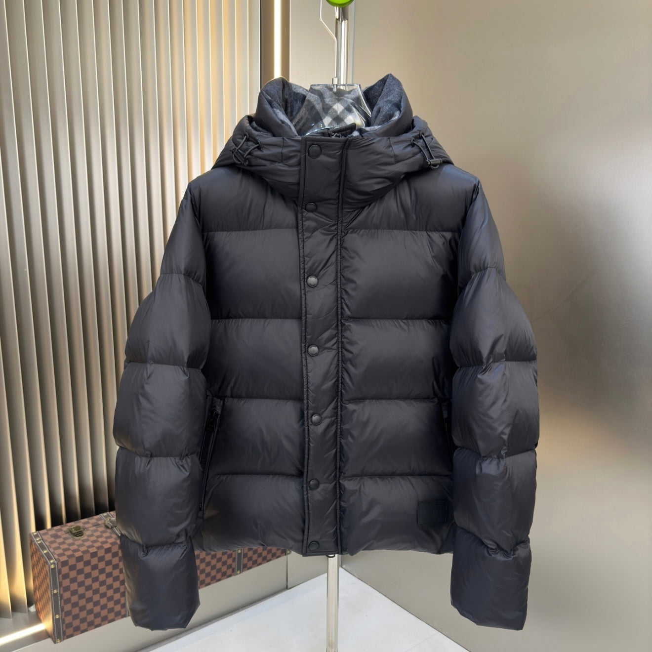 (PRE ORDER) BBR PUFFER COAT - BLACK
