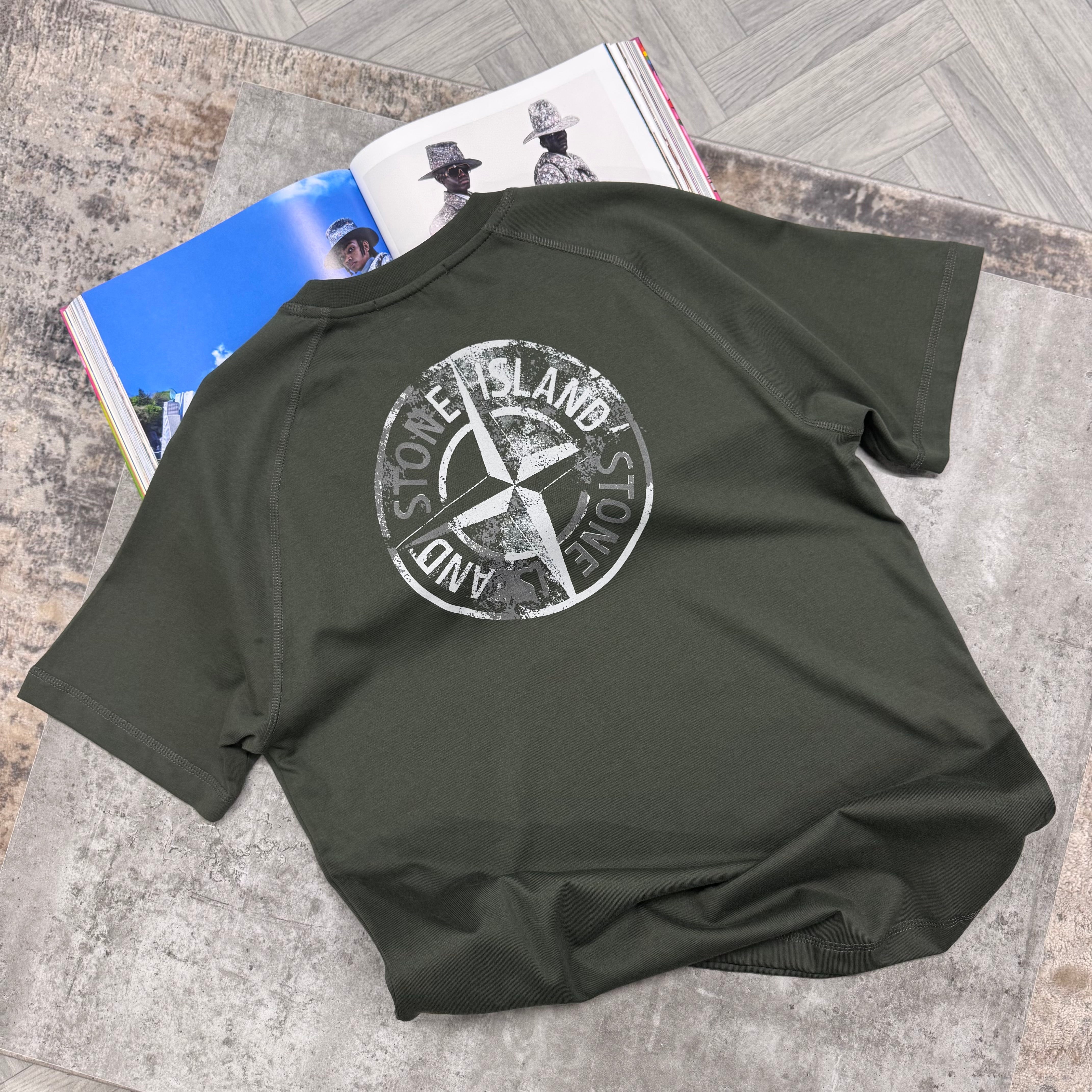 STONEY T SHIRT - KHAKI