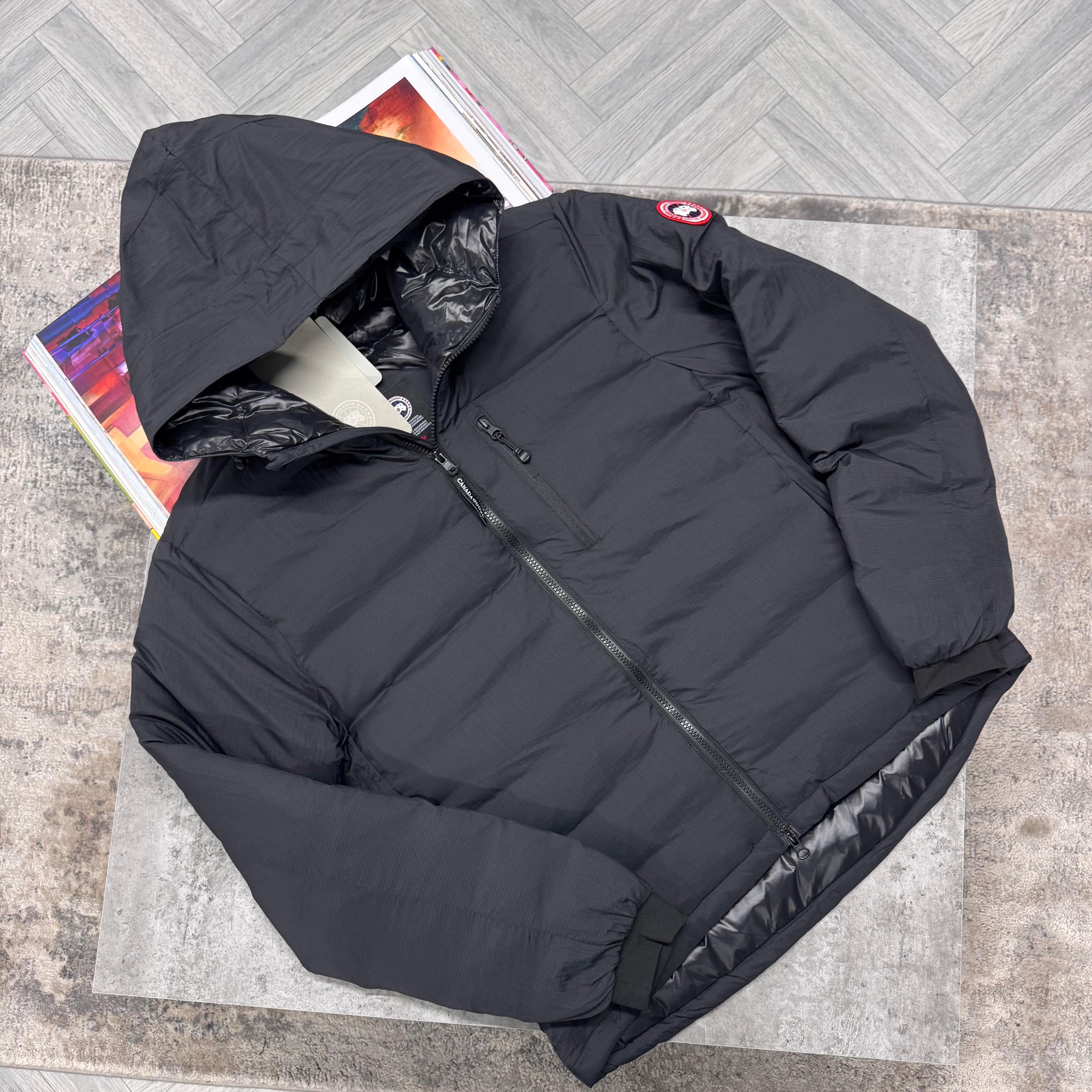 CG LODGE COAT - BLACK