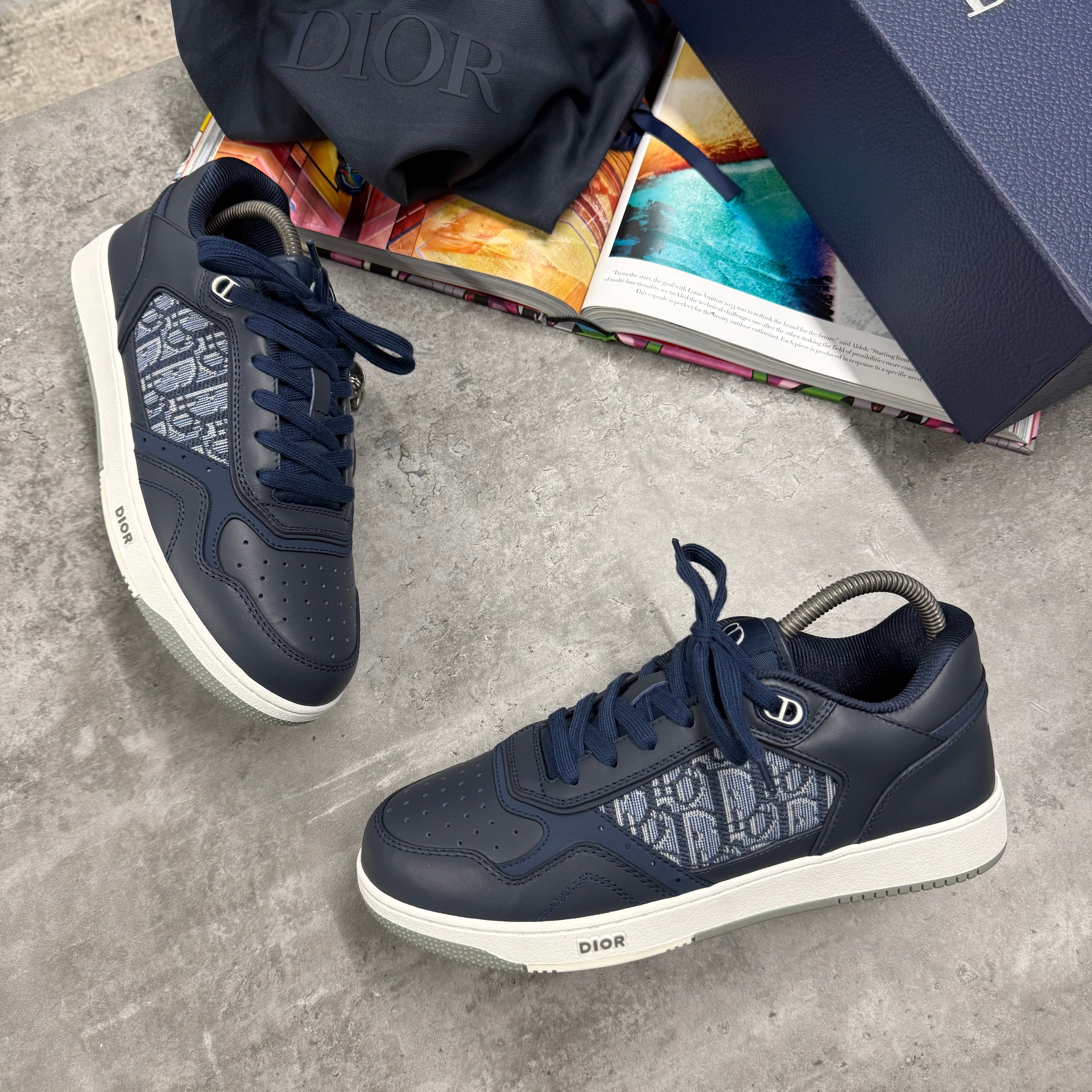 B27 TRAINER - NAVY / DENIM