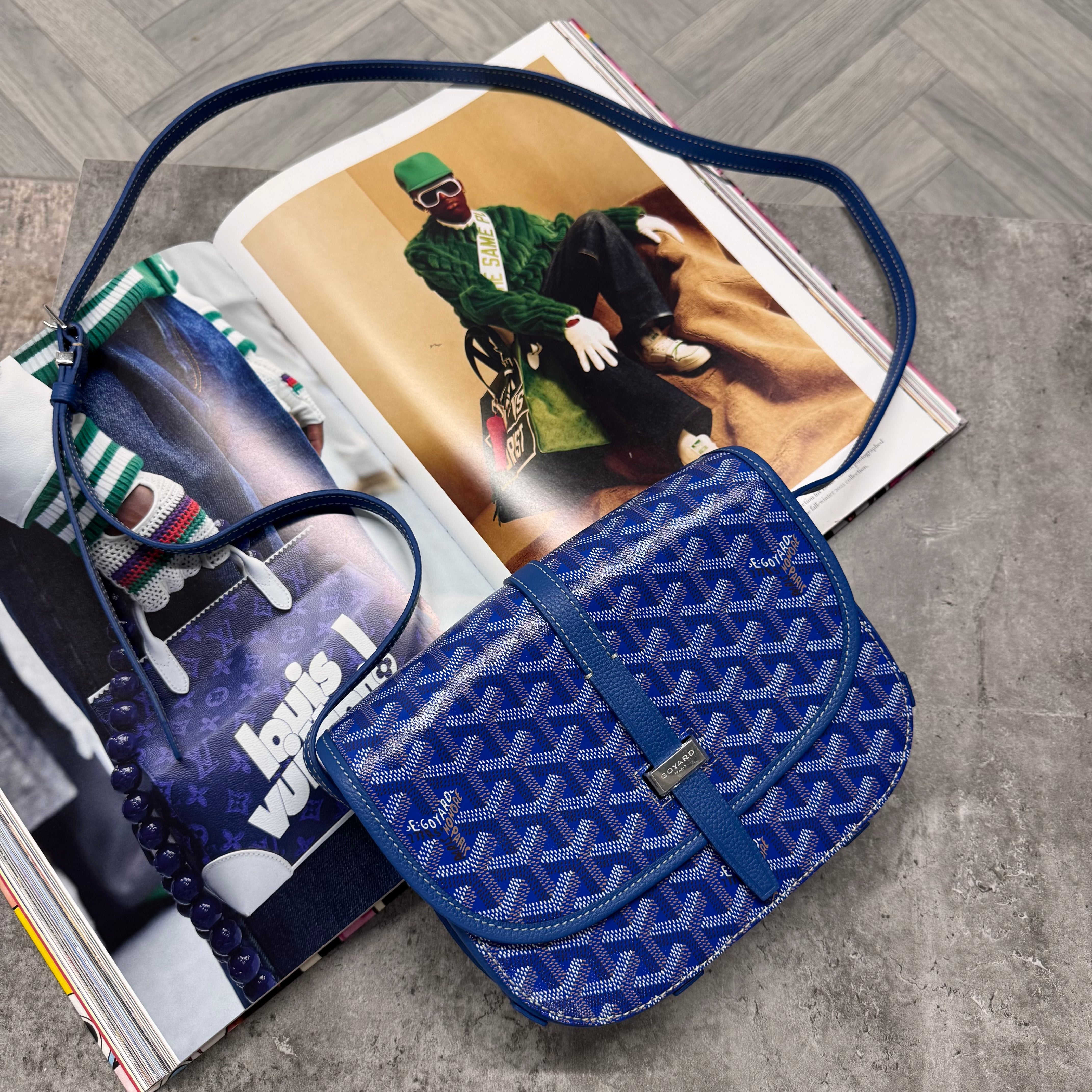 (PRE ORDER) GYRD MAN BAG - BLUE