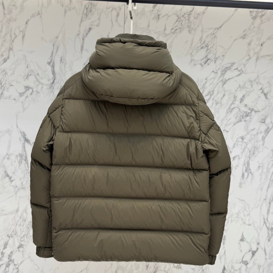 (PRE ORDER) MNCLR ARM POCKET COAT - KHAKI