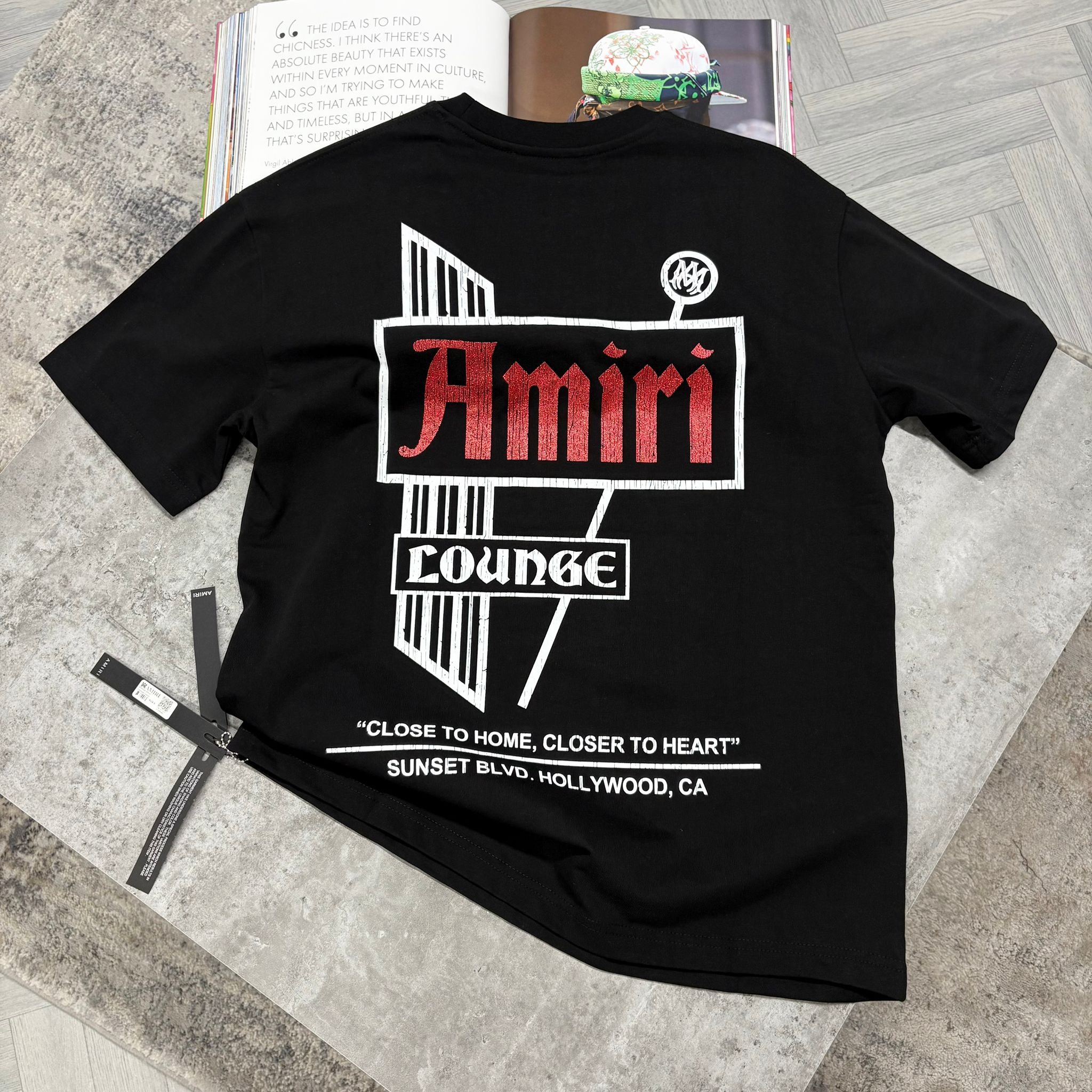 AM T SHIRT - BLACK