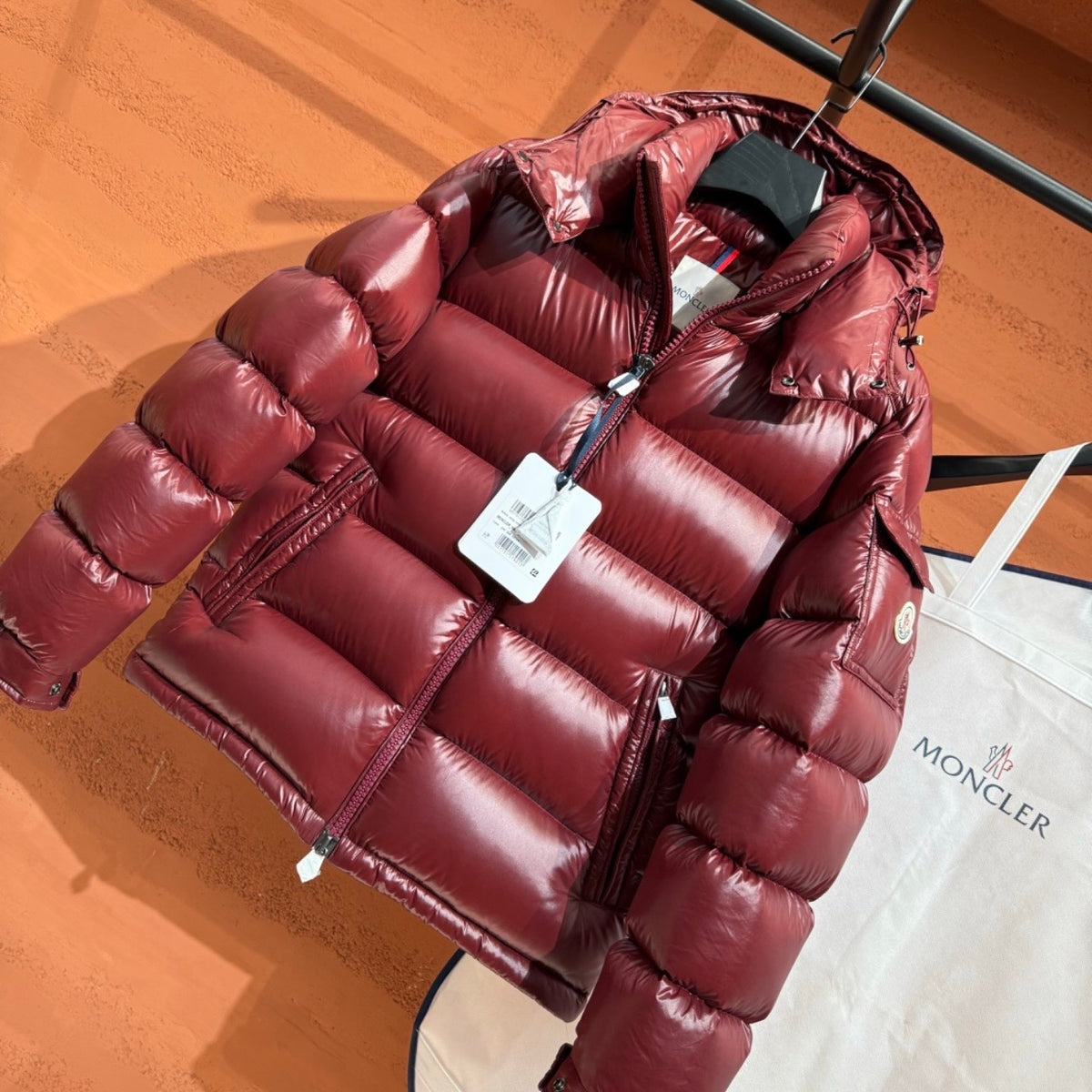 (PRE ORDER) MNCLR MAYA COAT - RED