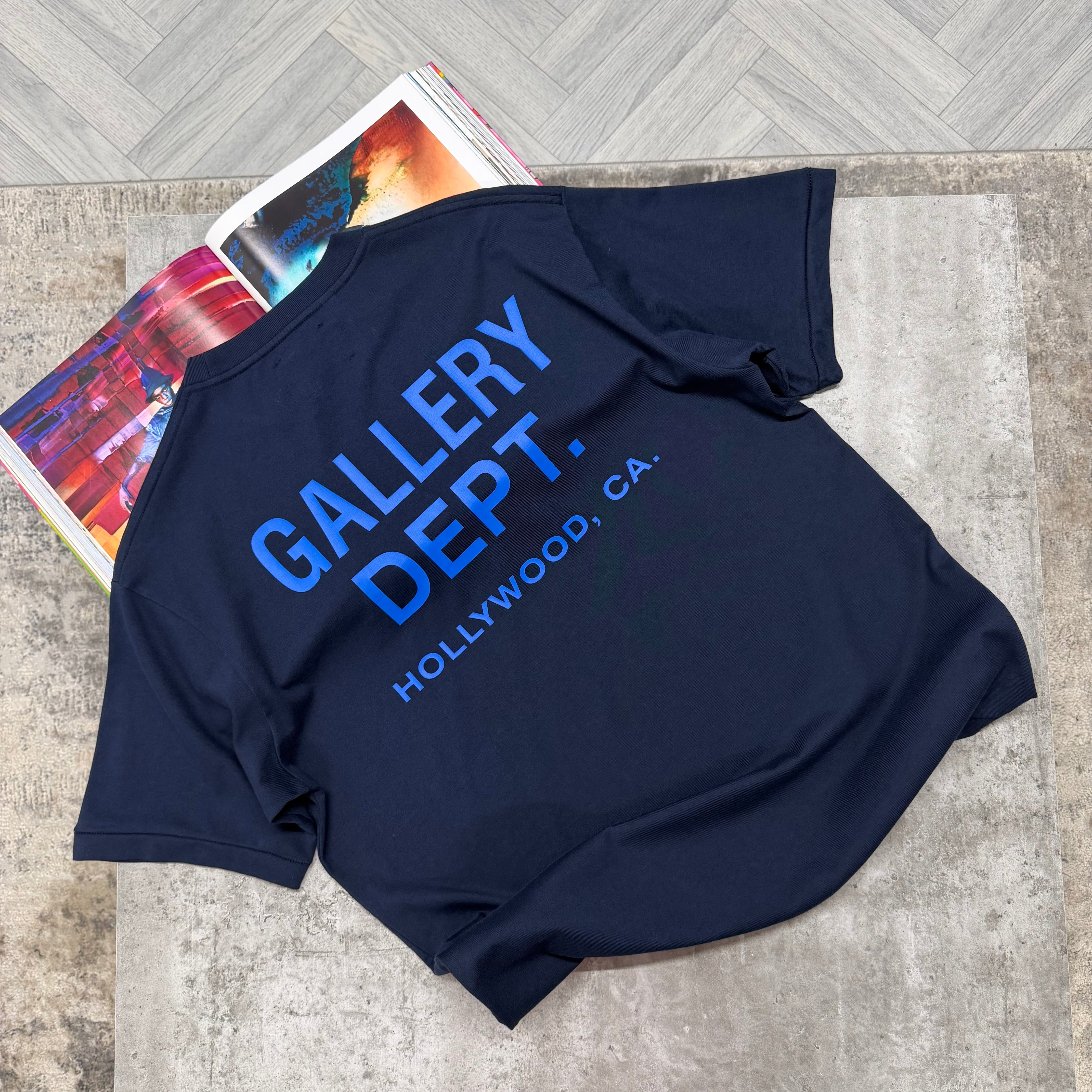 GD HOLLYWOOD T SHIRT - NAVY