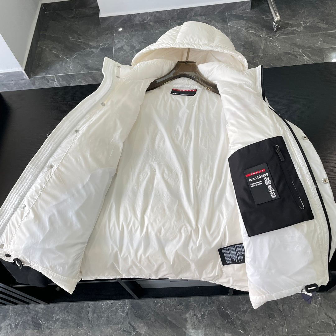 (PRE ORDER) PDA COAT - BLACK & OFF WHITE