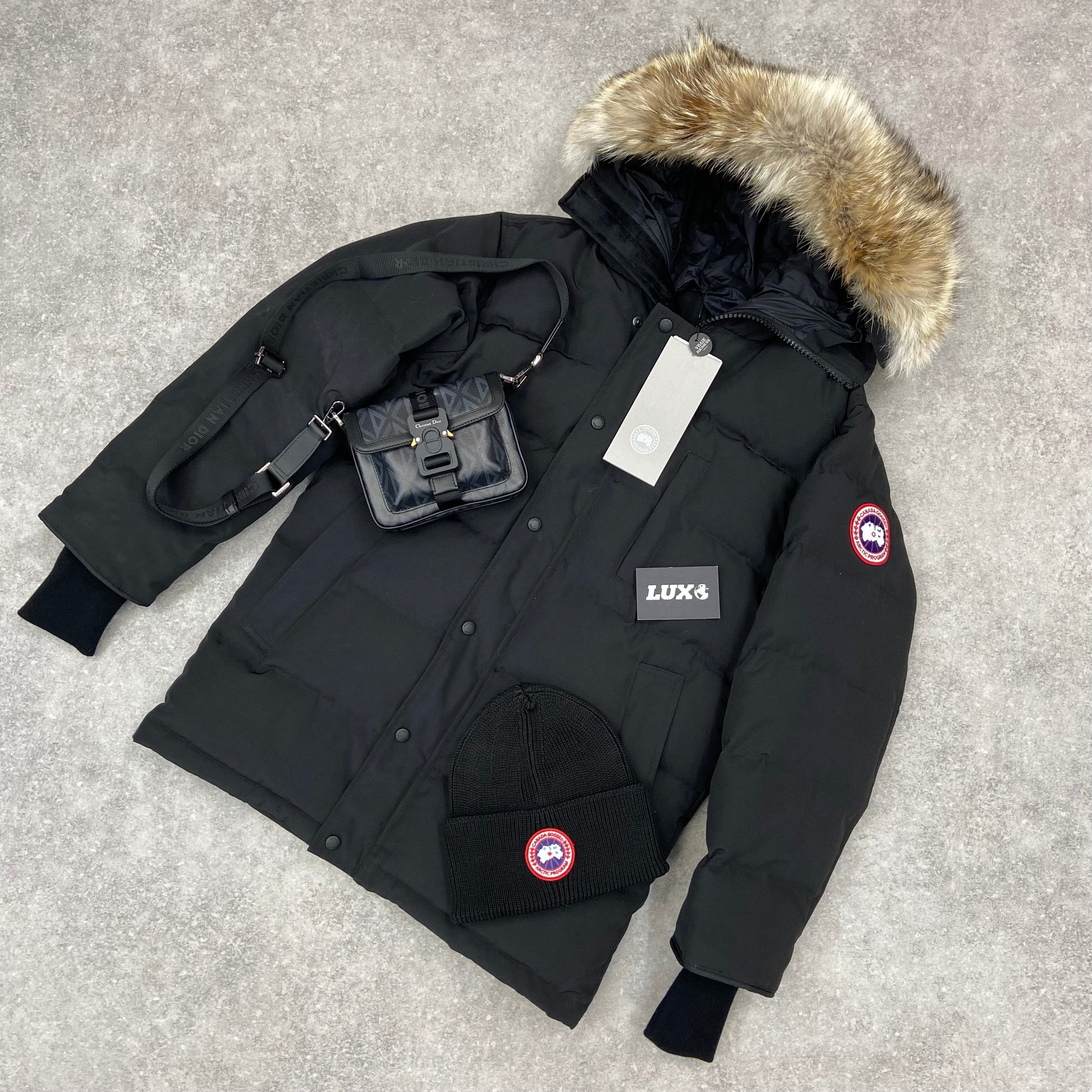 CG CARSON COAT - BLACK