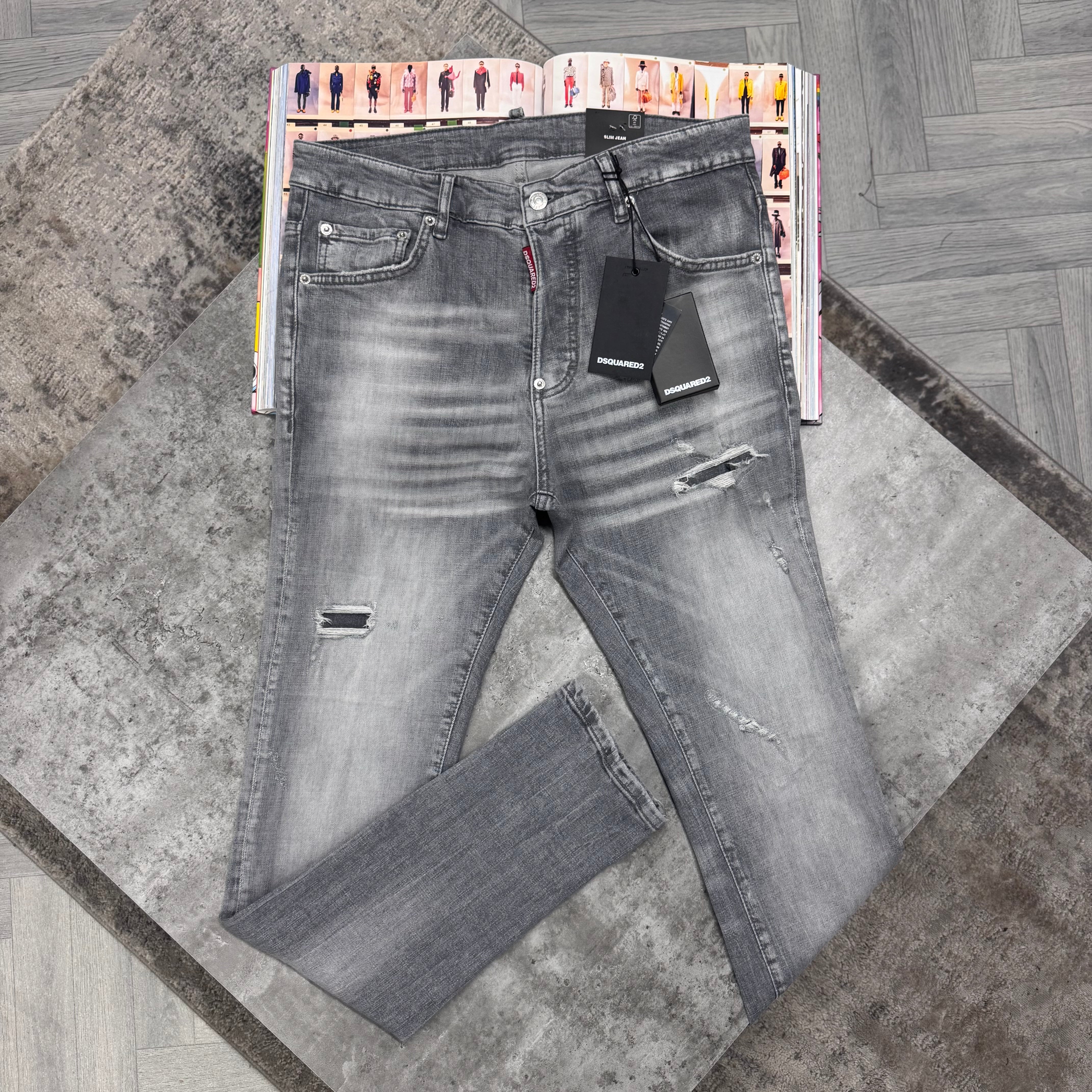 DSQ JEANS - GREY