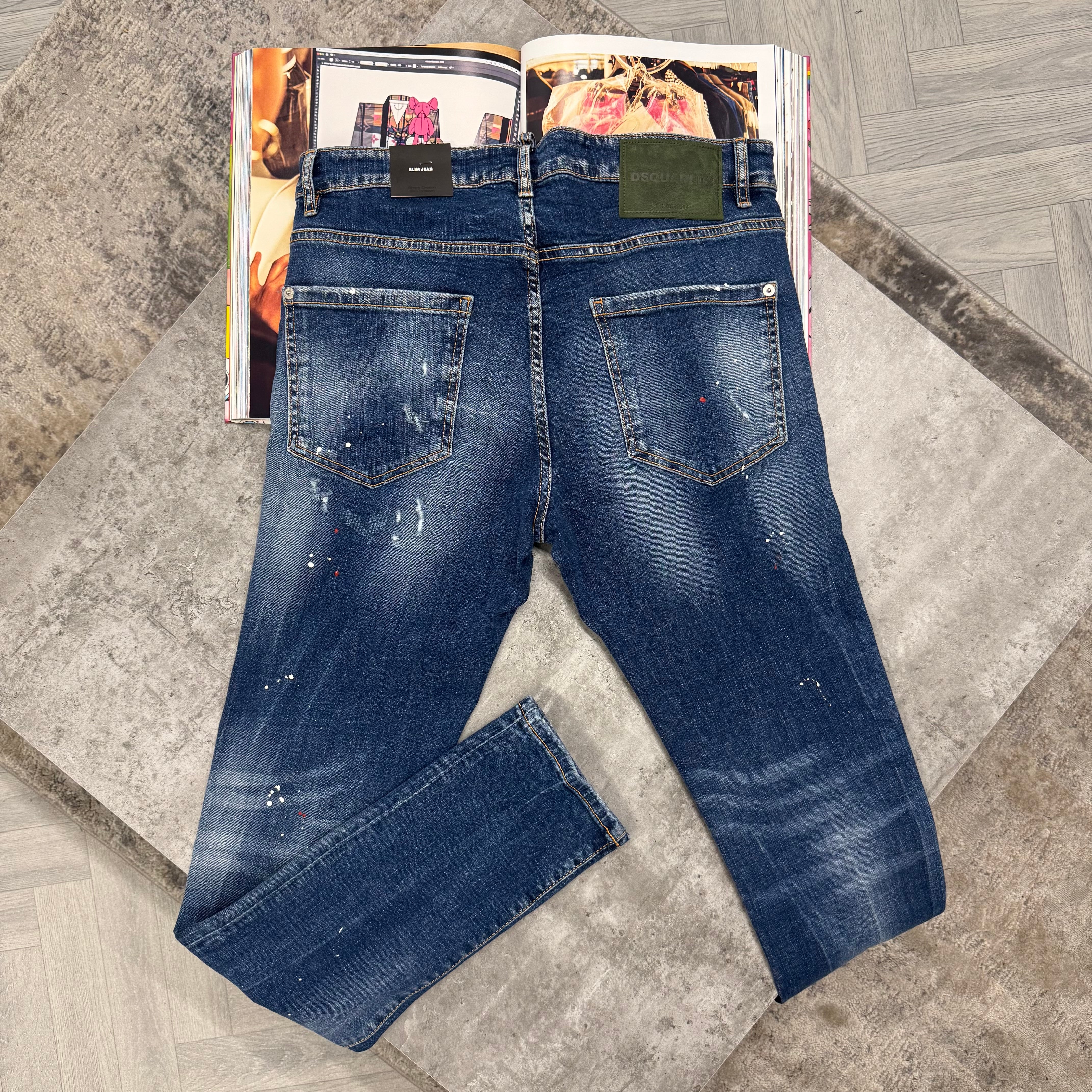DSQ JEANS - BLUE