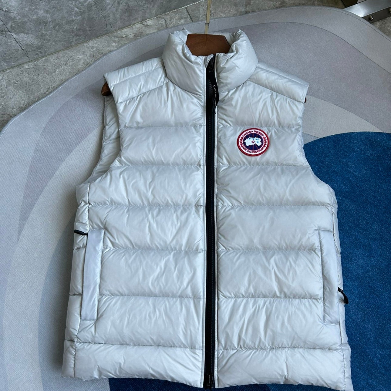 (PRE ORDER) CG CROFTON GILET - LIGHT GREY