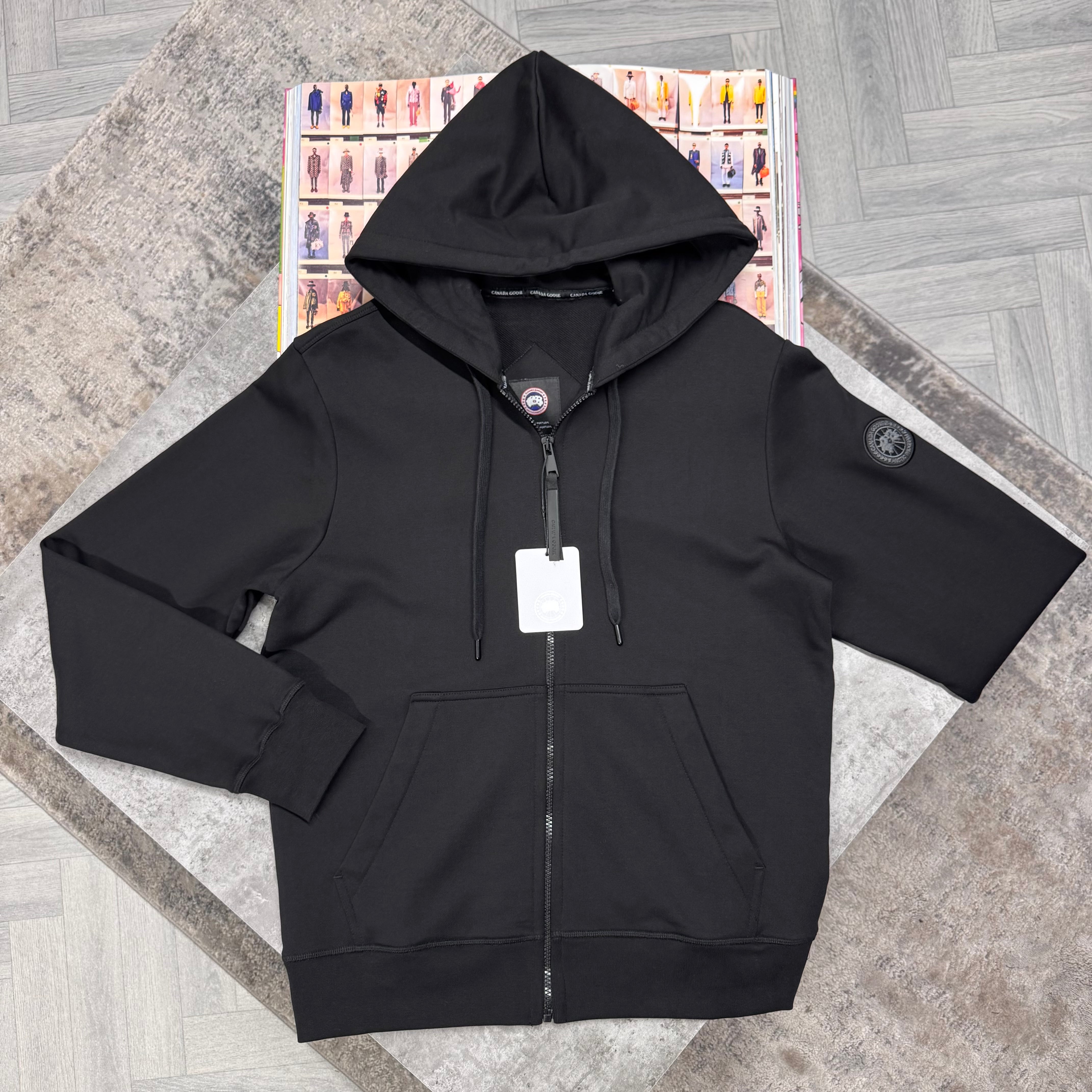 CG BLACK BADGE FULL ZIP TRACKSUIT - BLACK
