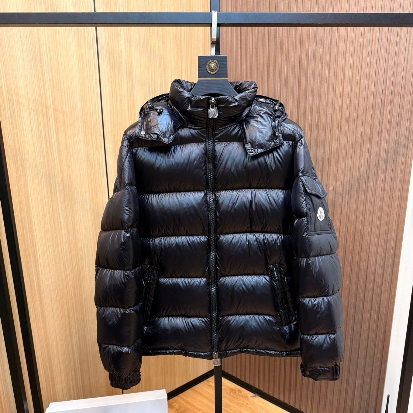 (PRE ORDER) MNCLR MAYA COAT - BLACK