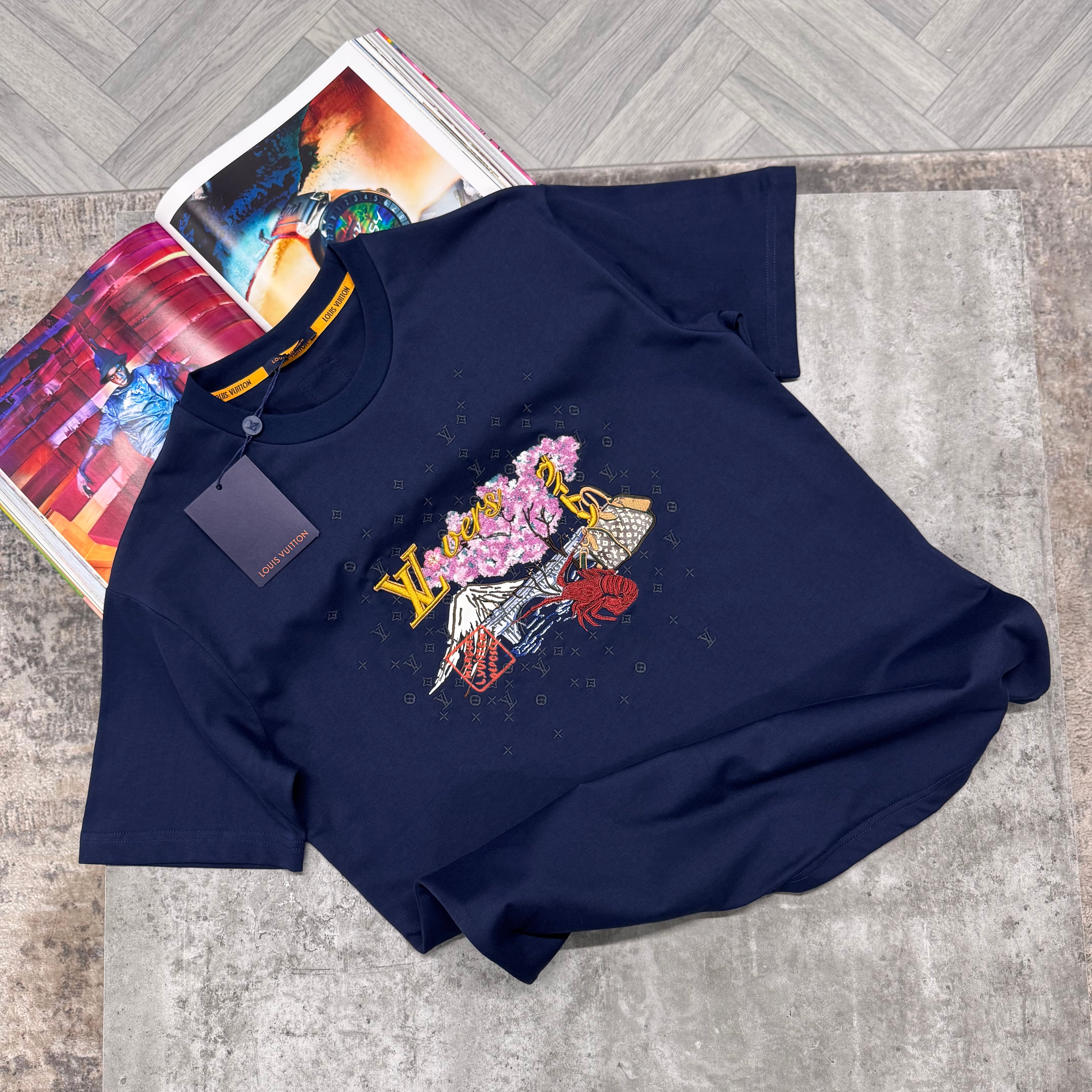 LVE T SHIRT - NAVY