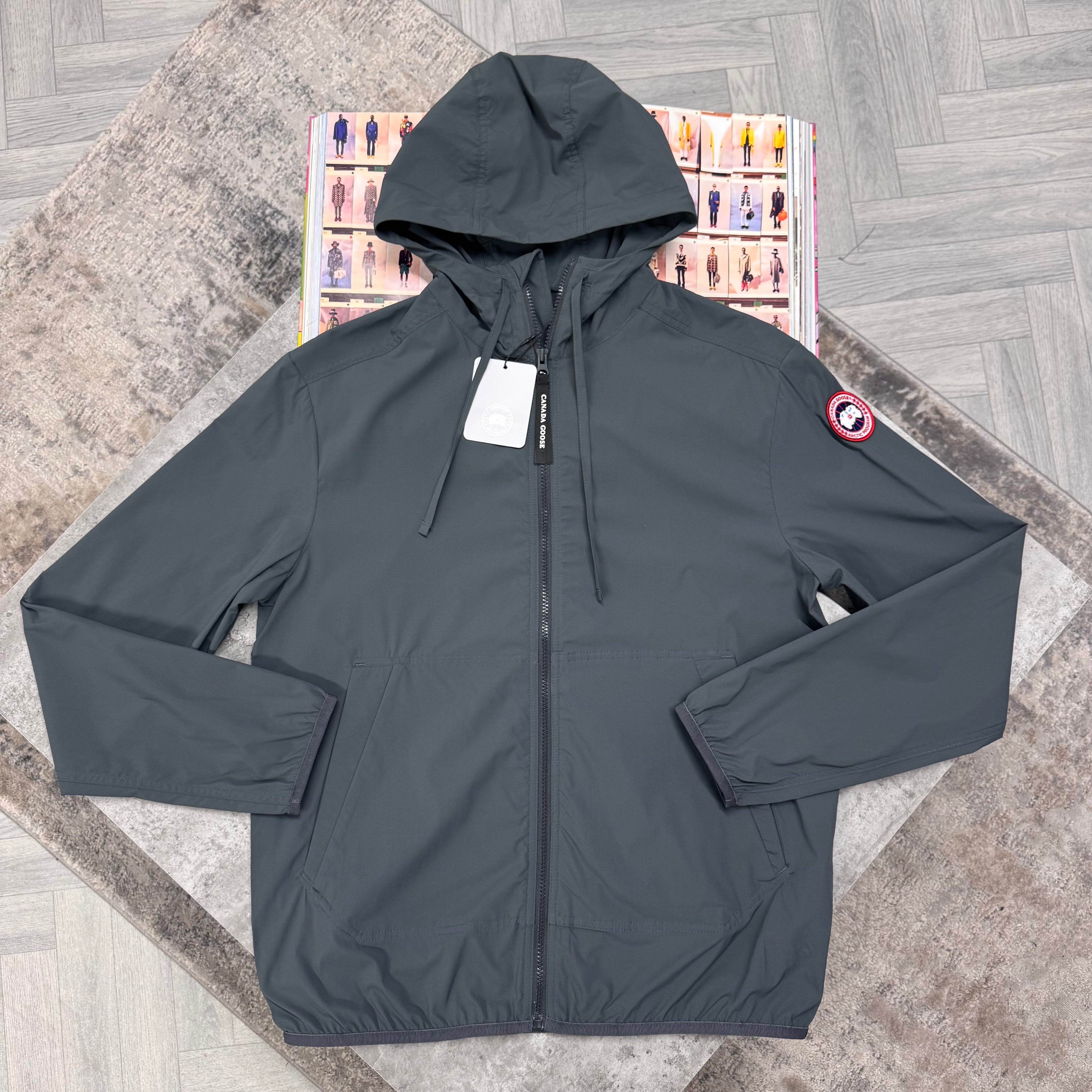 CG KILLARNEY WIND JACKET - CHARCOAL
