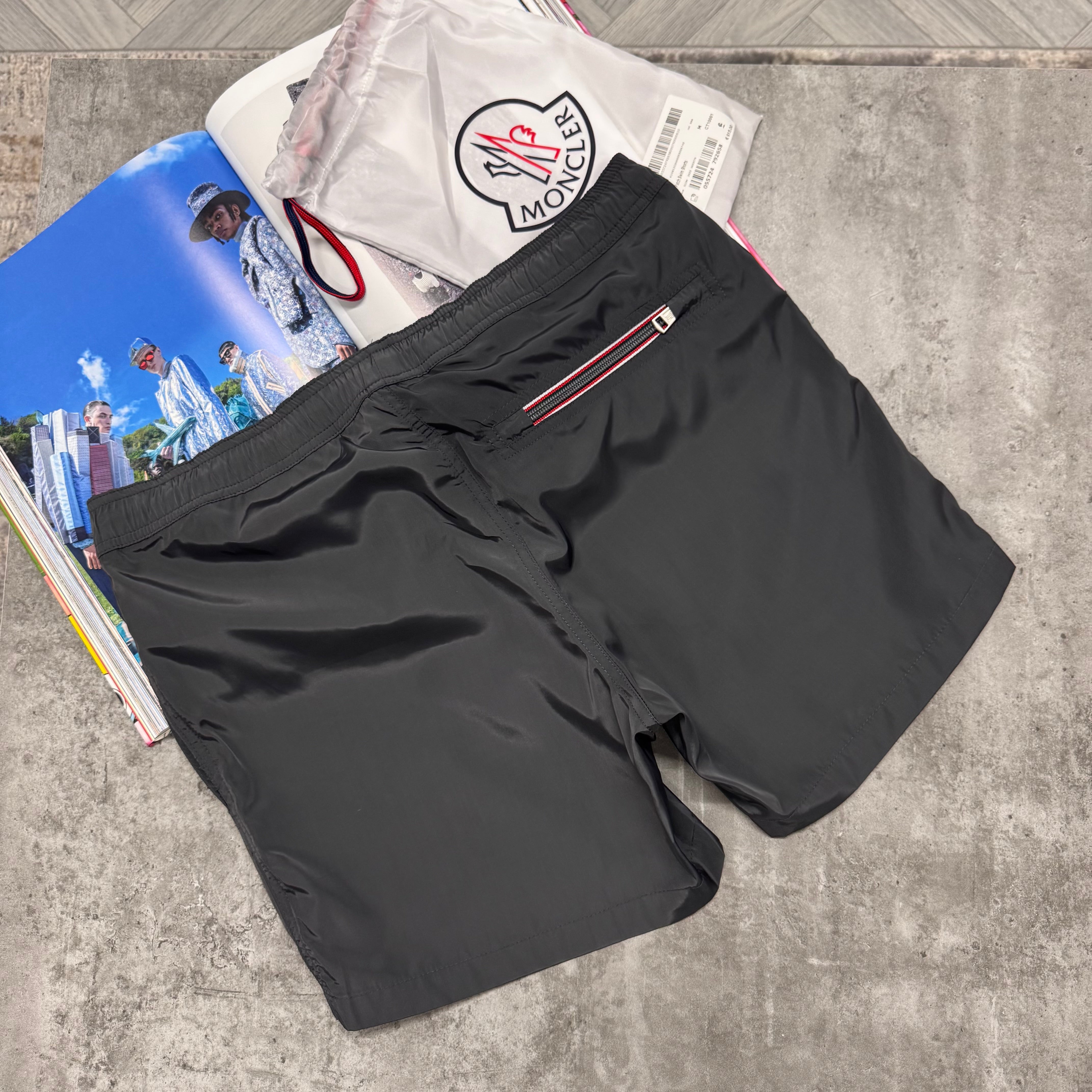 MNCLR BAGGED SWIMS - ANTHRACITE
