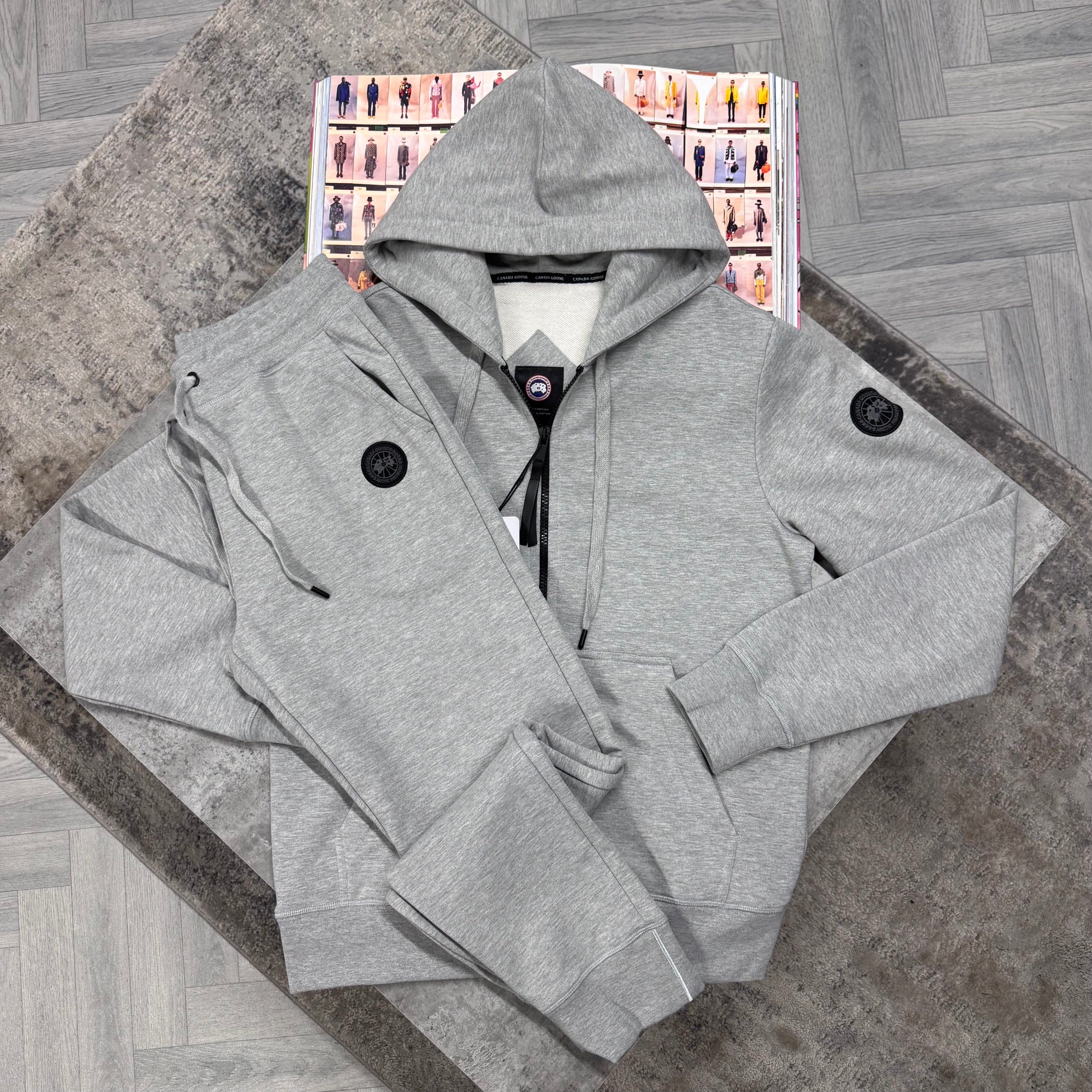 CG BLACK BADGE FULL ZIP TRACKSUIT - GREY