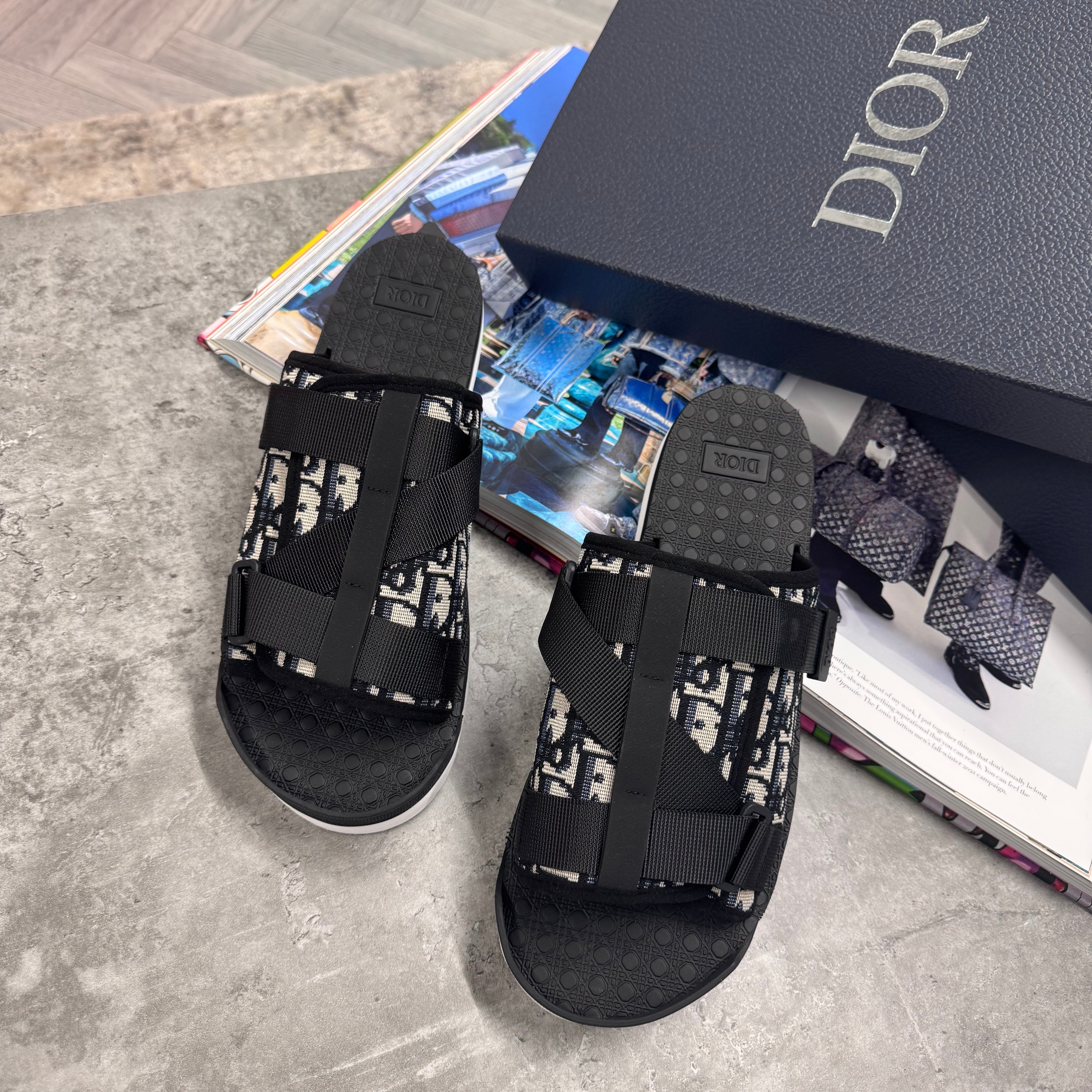 Dior Shop Dhgate Dior Slides CD OBLIQUE SLIDES WHITE UK