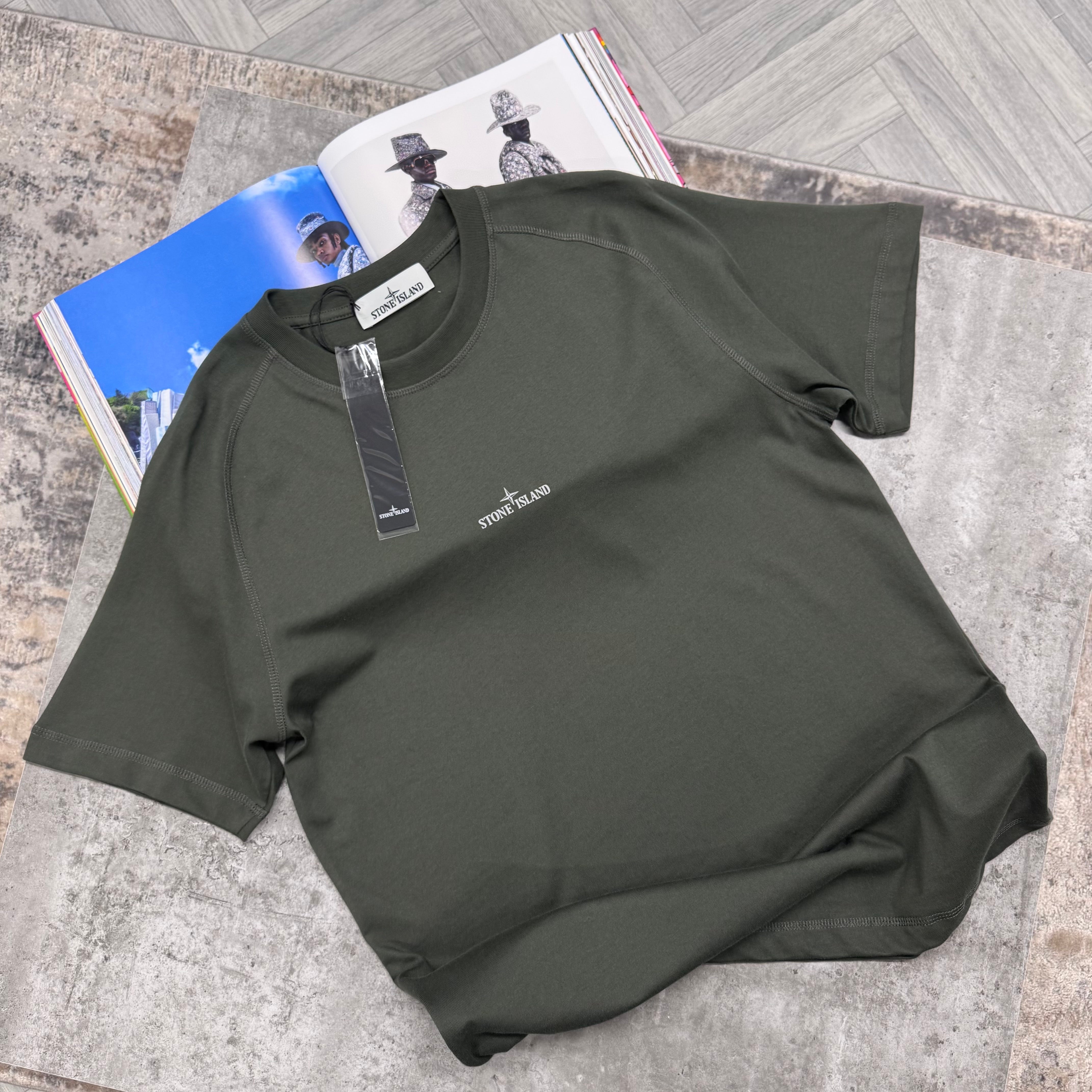 STONEY T SHIRT - KHAKI