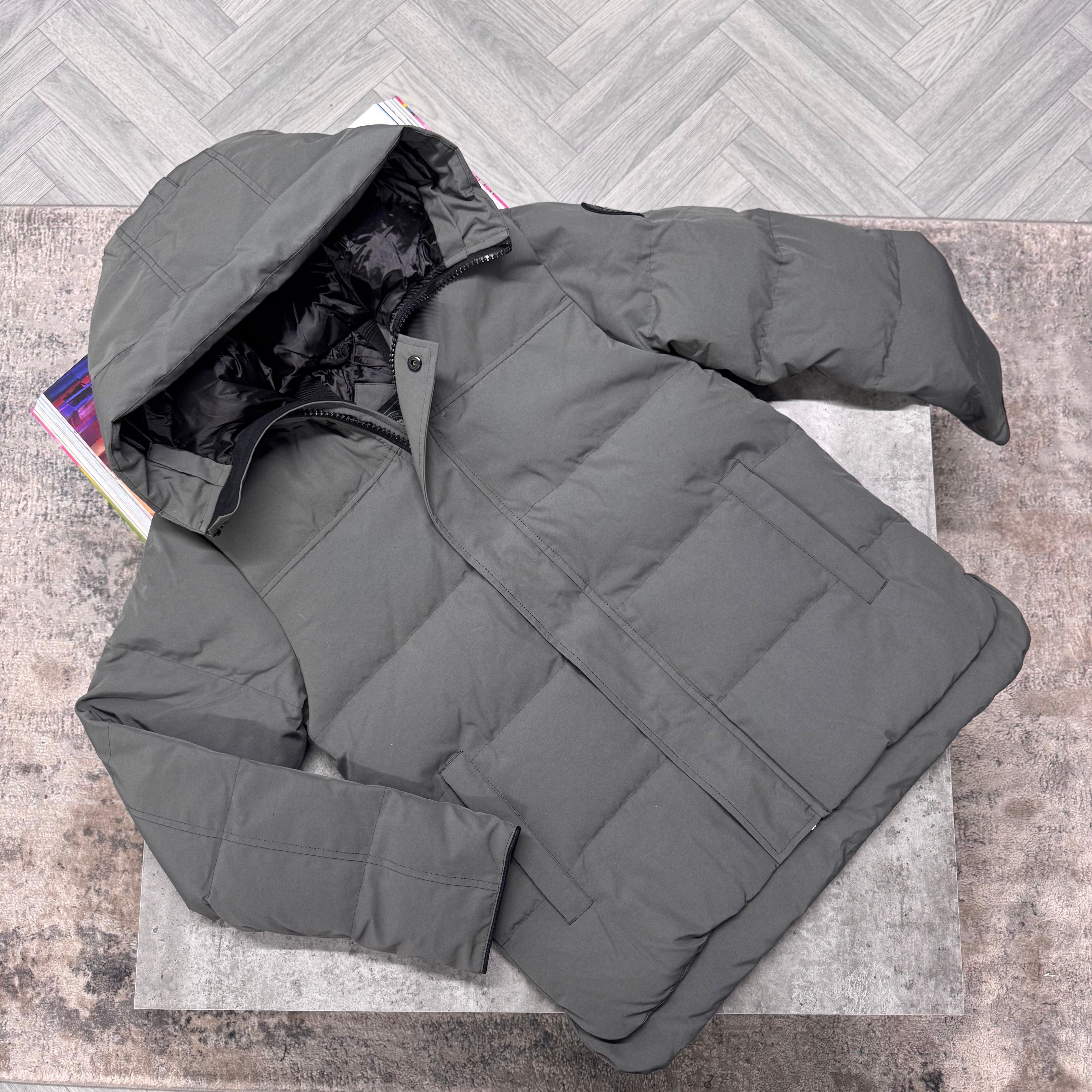 CG BLACK BADGE MACMILLAN COAT - CHARCOAL