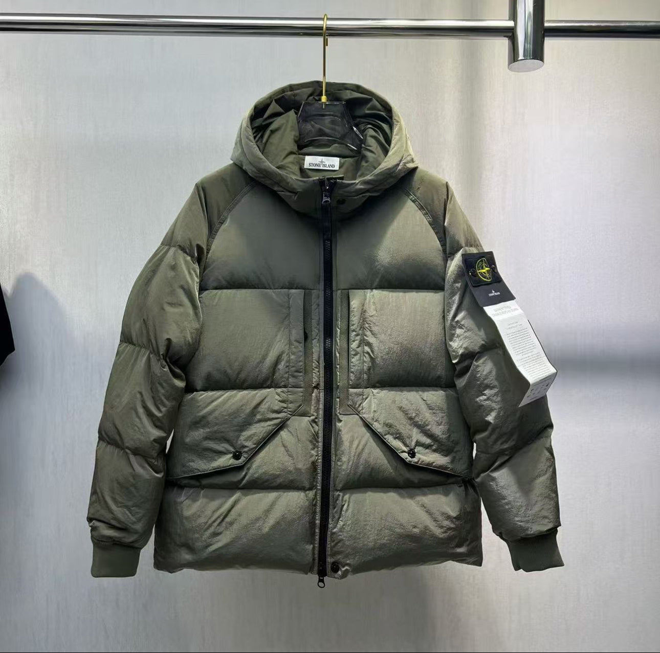 (PRE ORDER) SI PUFFER COAT - KHAKI