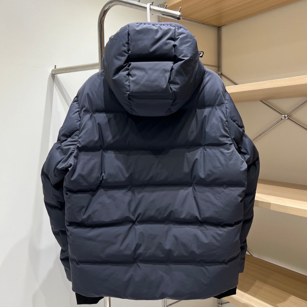 (PRE ORDER) MNCLR NAJAN QUILTED DOWN PUFFER COAT - NAVY