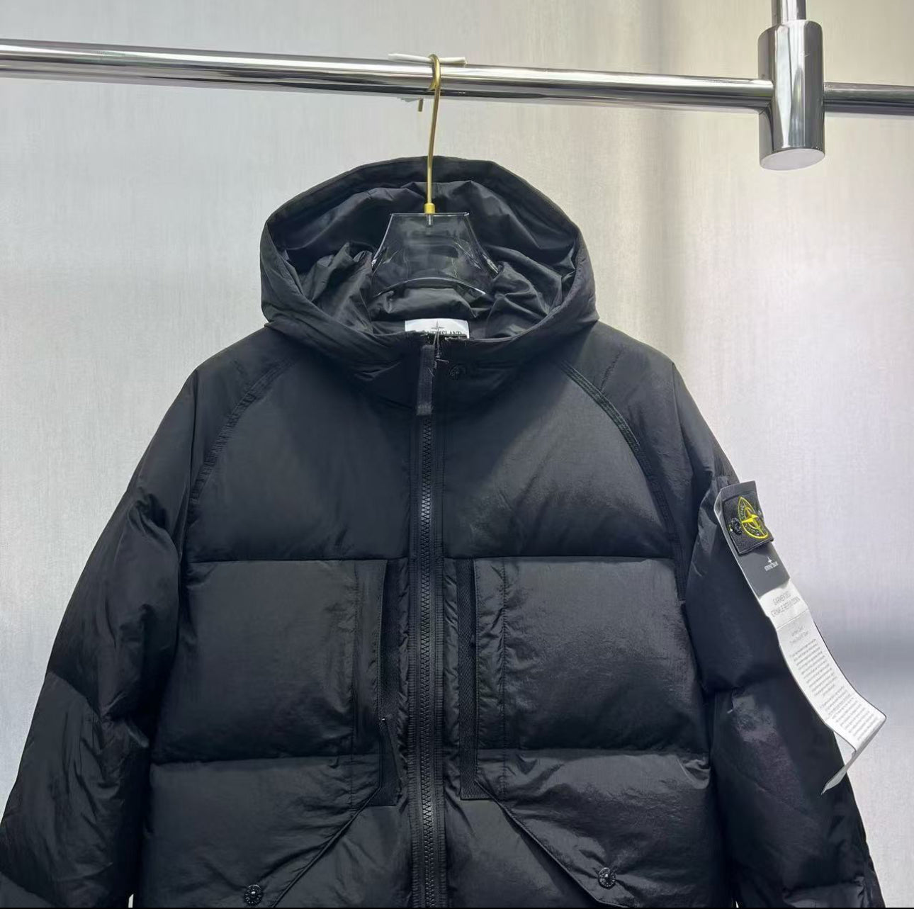 (PRE ORDER) SI PUFFER COAT - BLACK