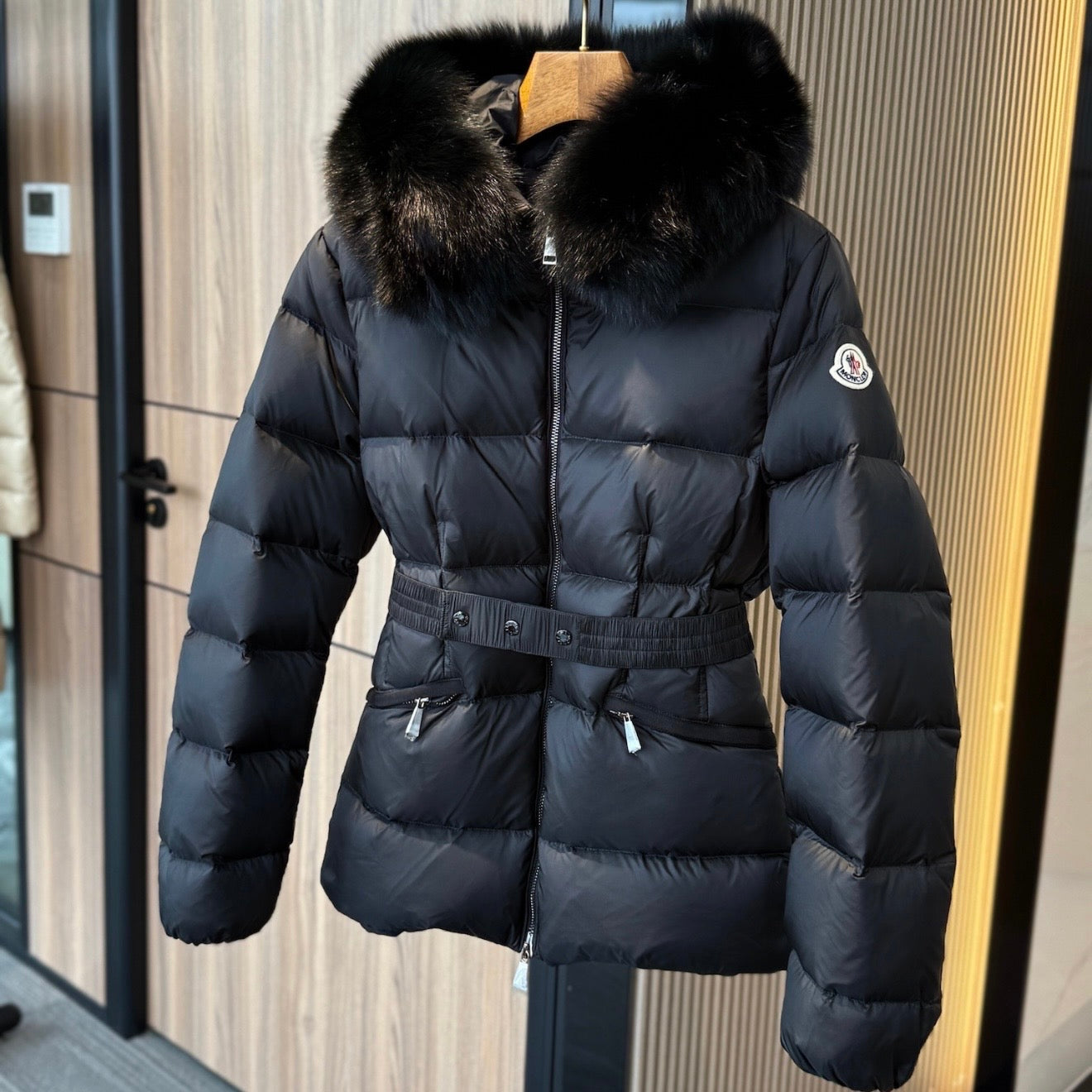(PRE ORDER) MNCLR PUFFER COAT - BLACK