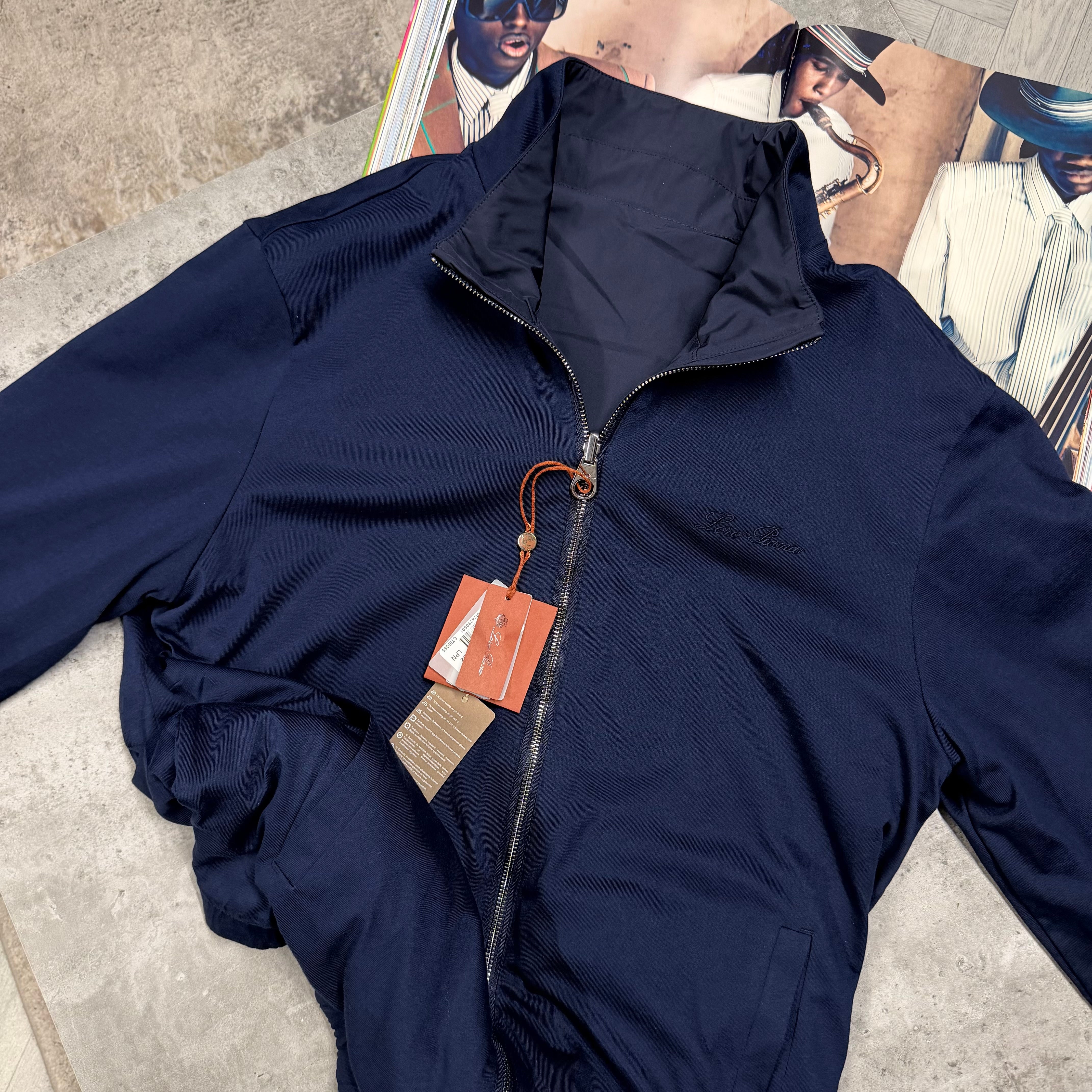 LORO REVERSIBLE JAKCET - NAVY