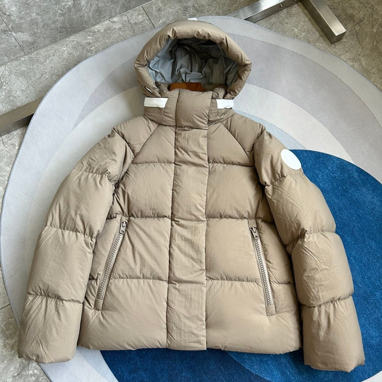 (PRE ORDER) CG JUNCTION PARKA - GREY, WHITE, SAND & BEIGE TAUPE