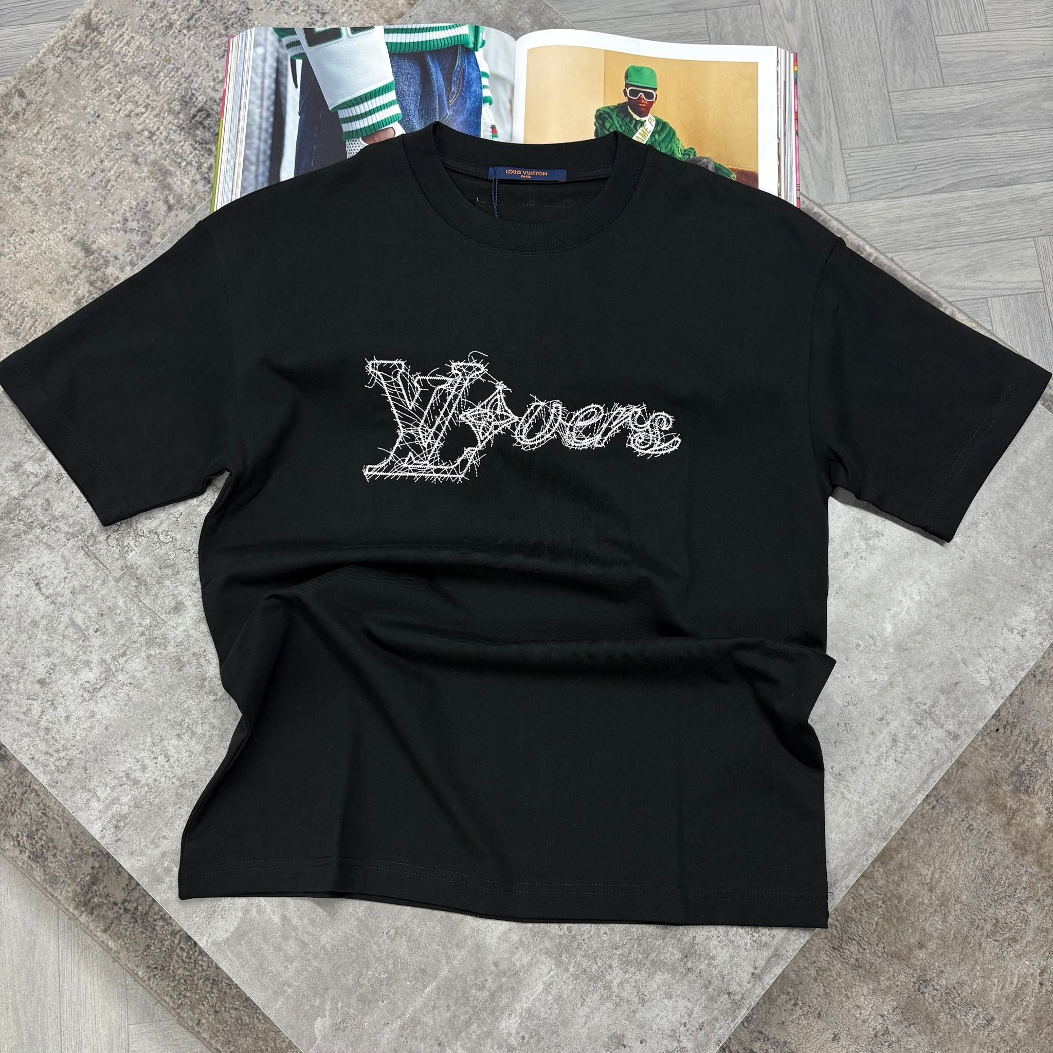 LVE LOVERS T SHIRT - BLACK