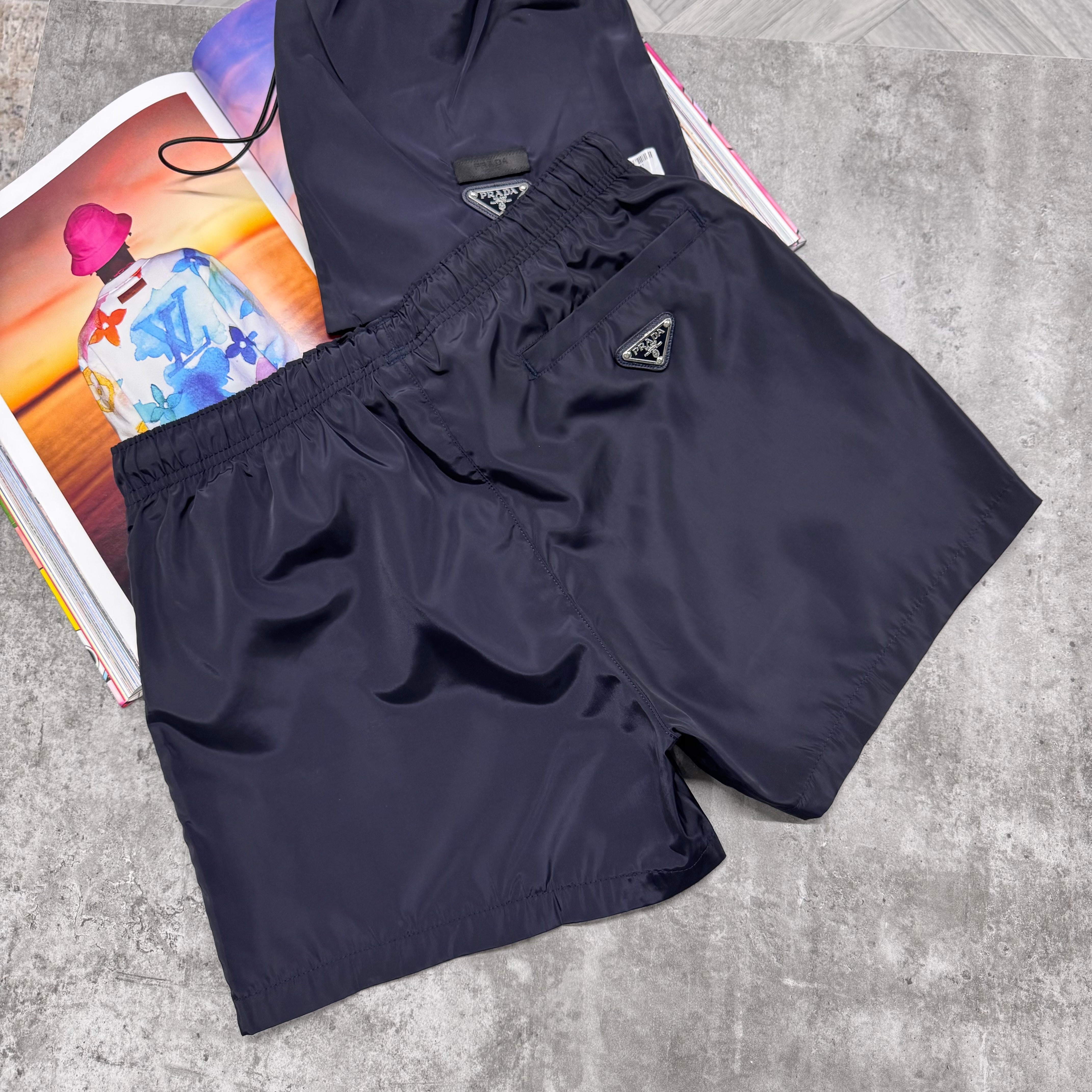 PDA SWIM SHORTS - NAVY