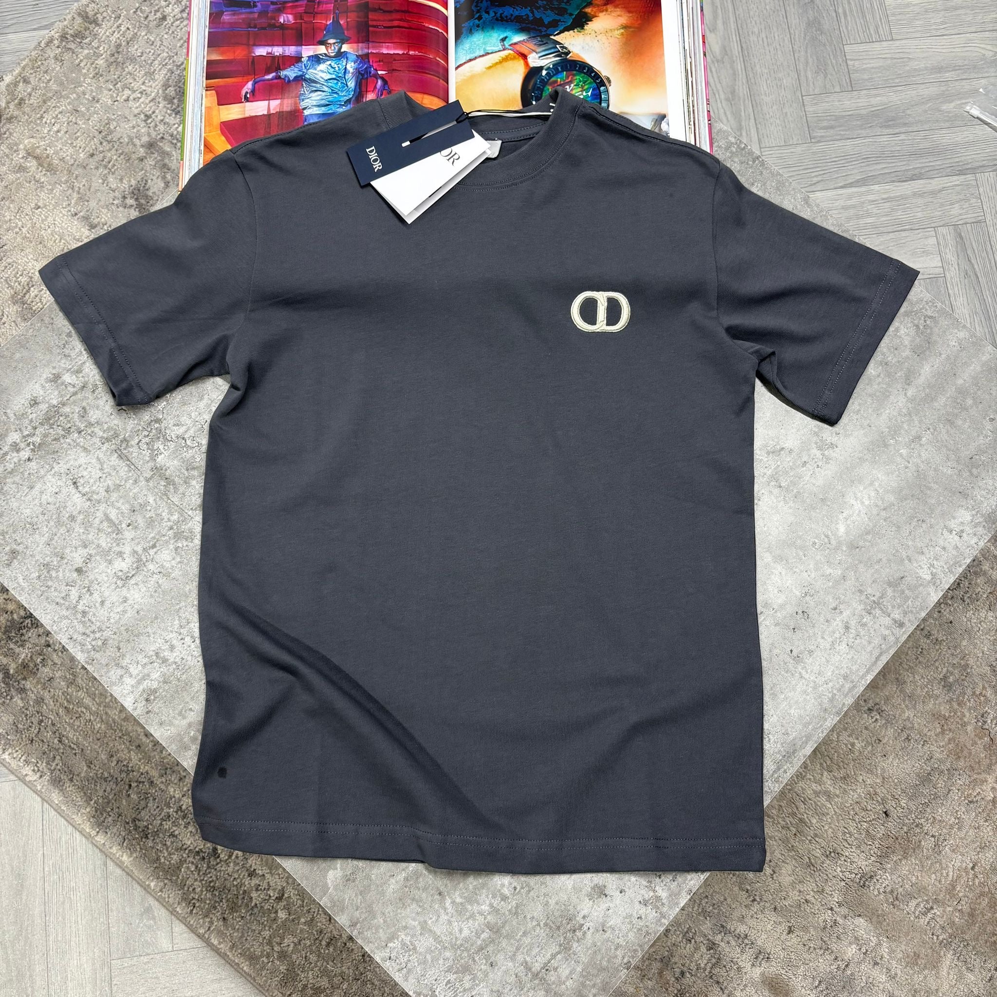 CD T SHIRT - CHARCOAL