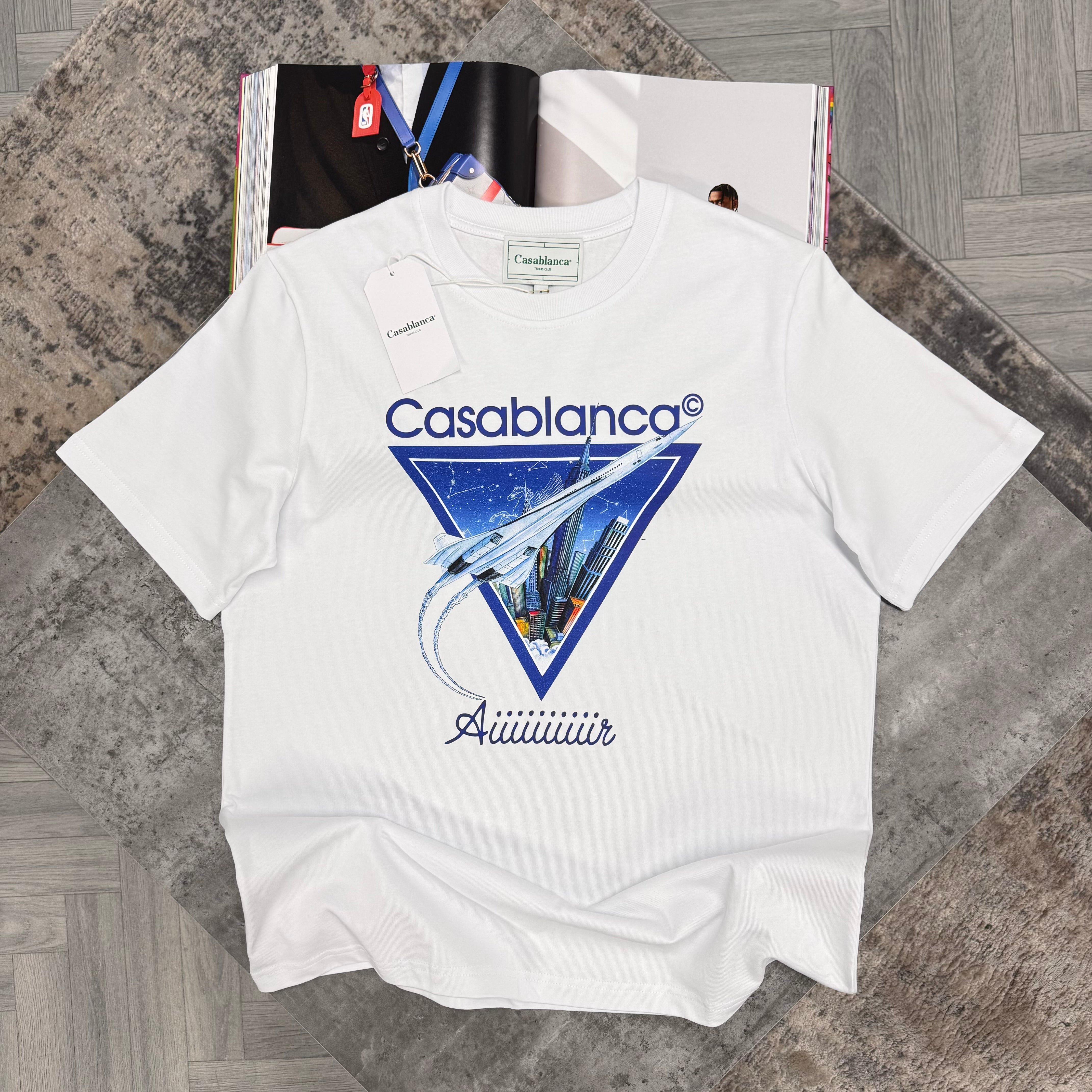 CB AIR T SHIRT - WHITE