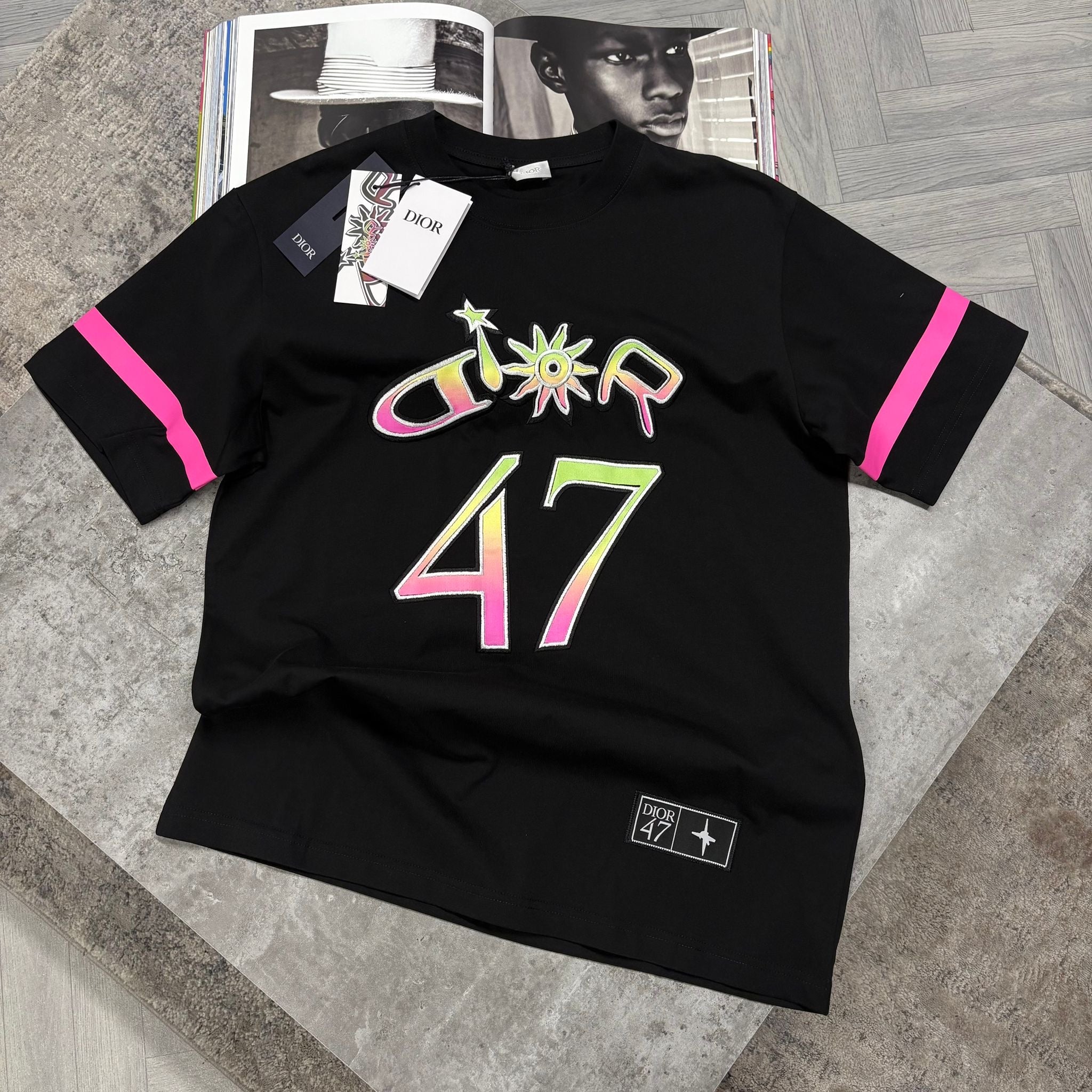 CD 47 T SHIRT - BLACK
