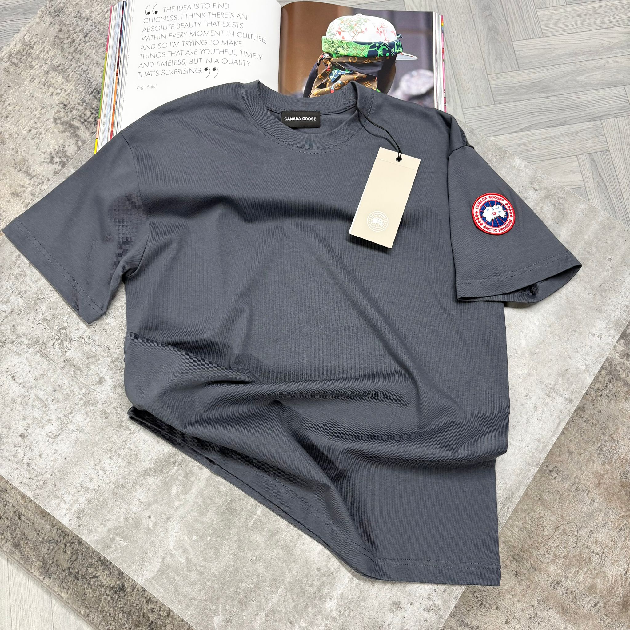 CG LOGO T SHIRT -  DEEP BLUE