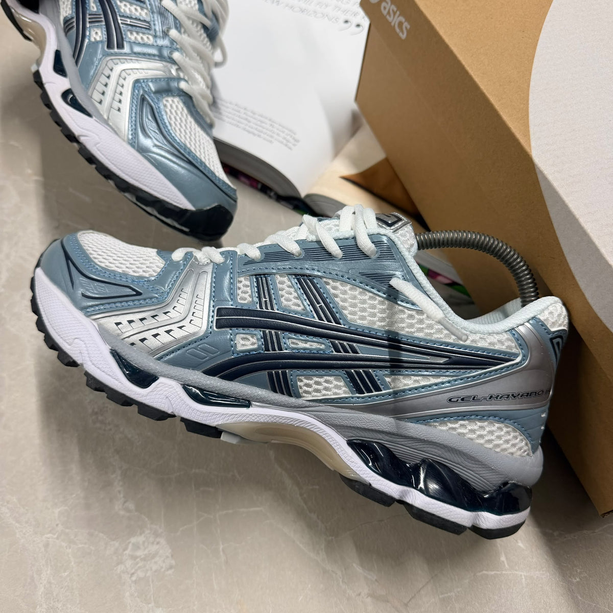 (PRE ORDER) GEL 14 TRAINER - FJORD GREY