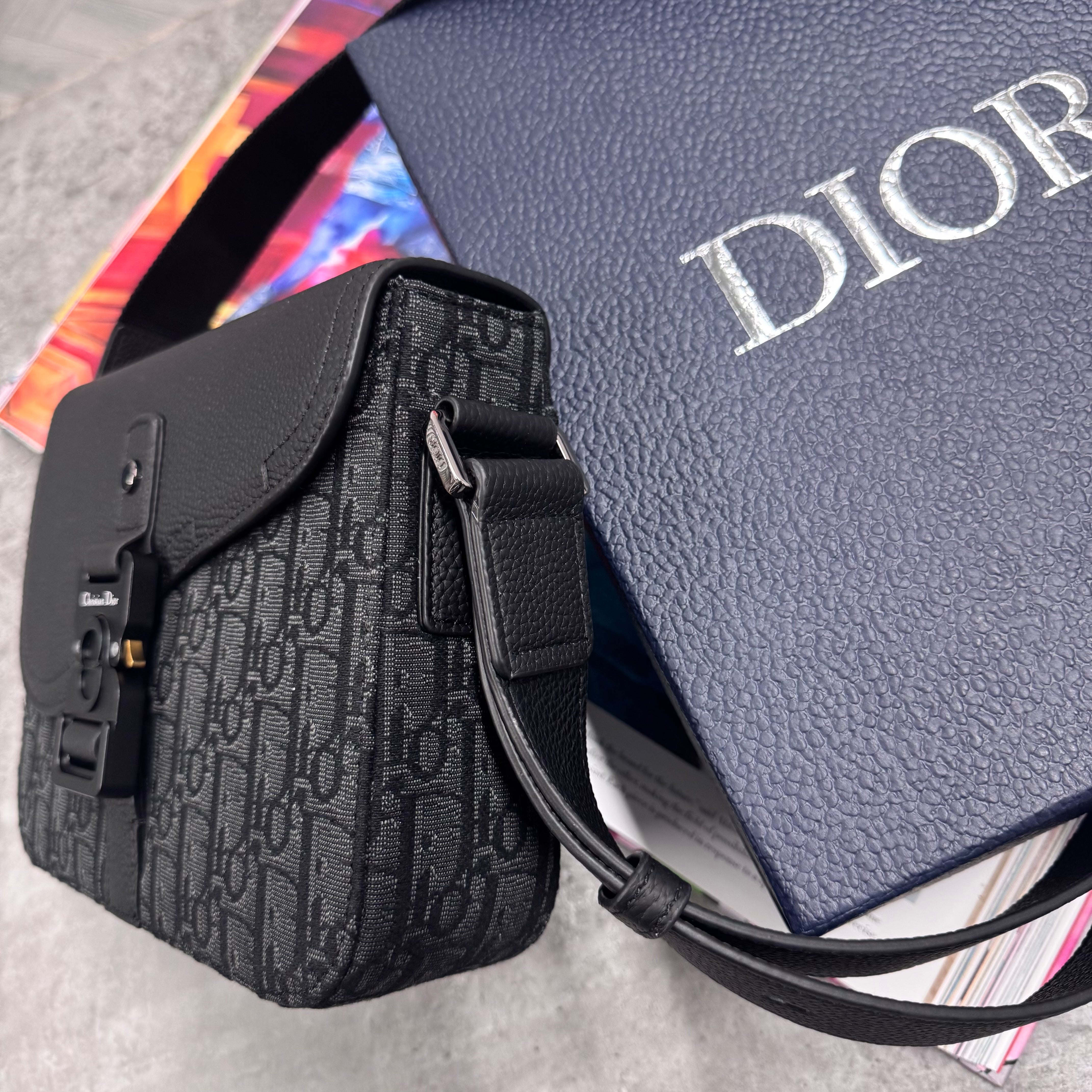 CD SADDLE BAG - BLACK