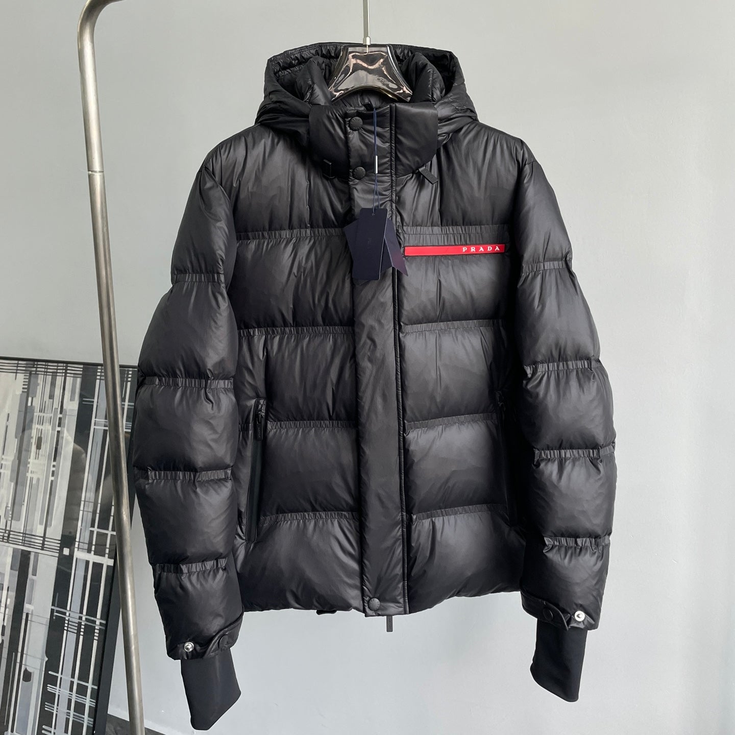 (PRE ORDER) PDA COAT - BLACK & OFF WHITE