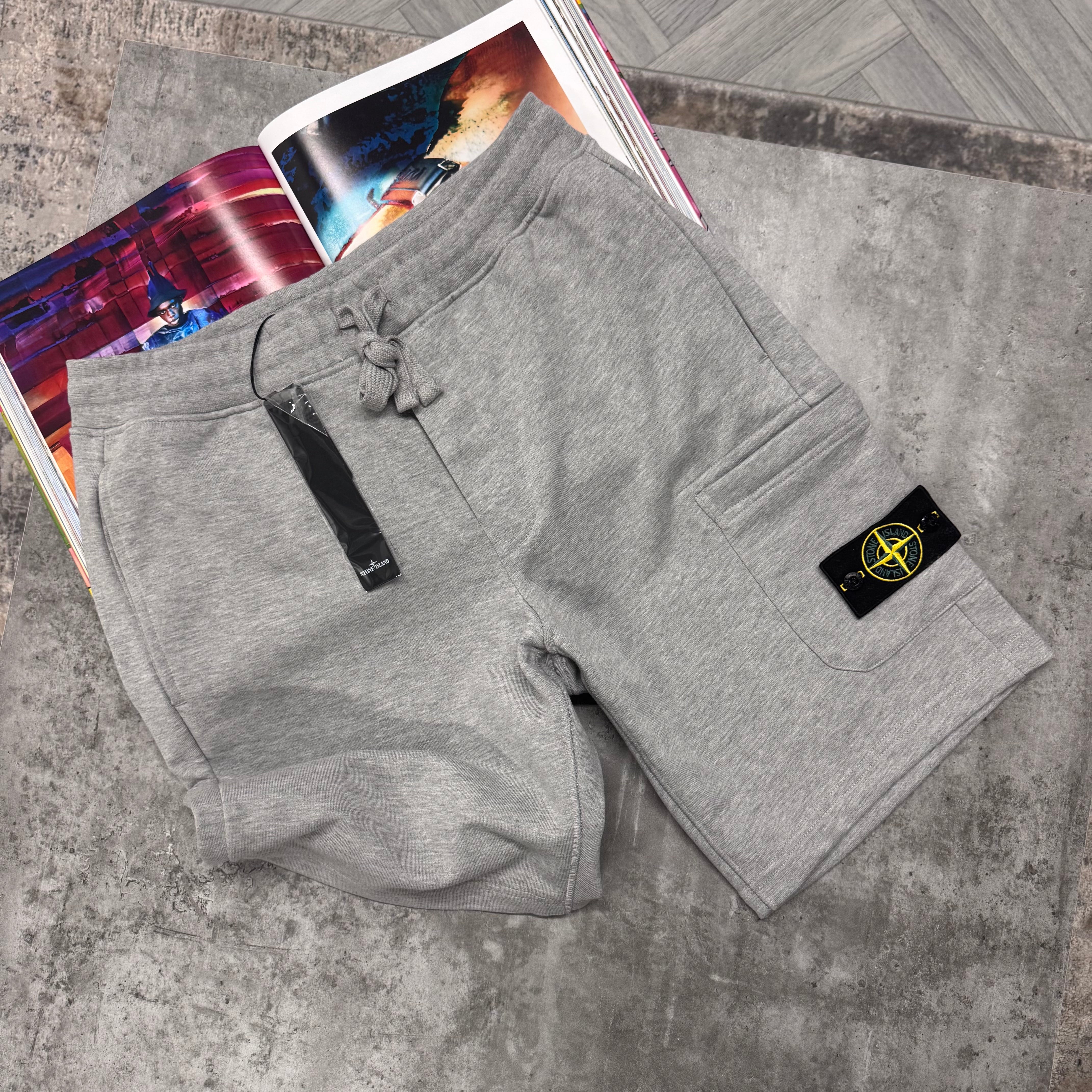 SI COTTON CARGO SHORTS - GREY